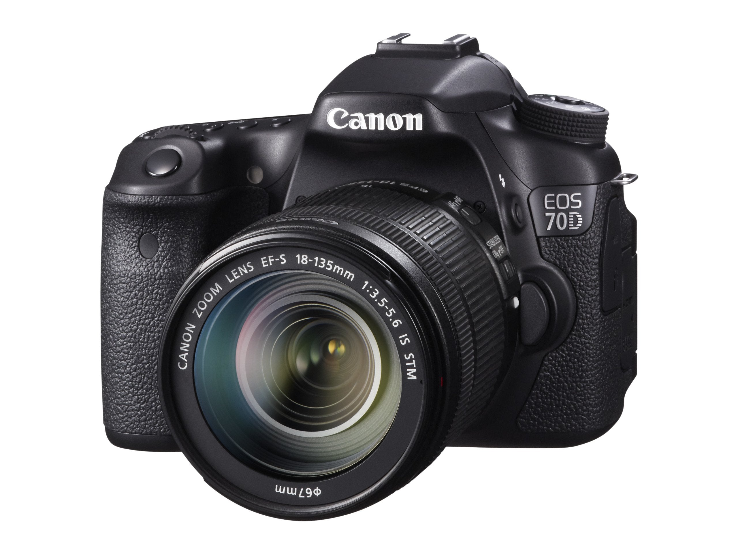 Canon Eos 70D Digital Slr Camera With 18-135Mm Stm Lens
