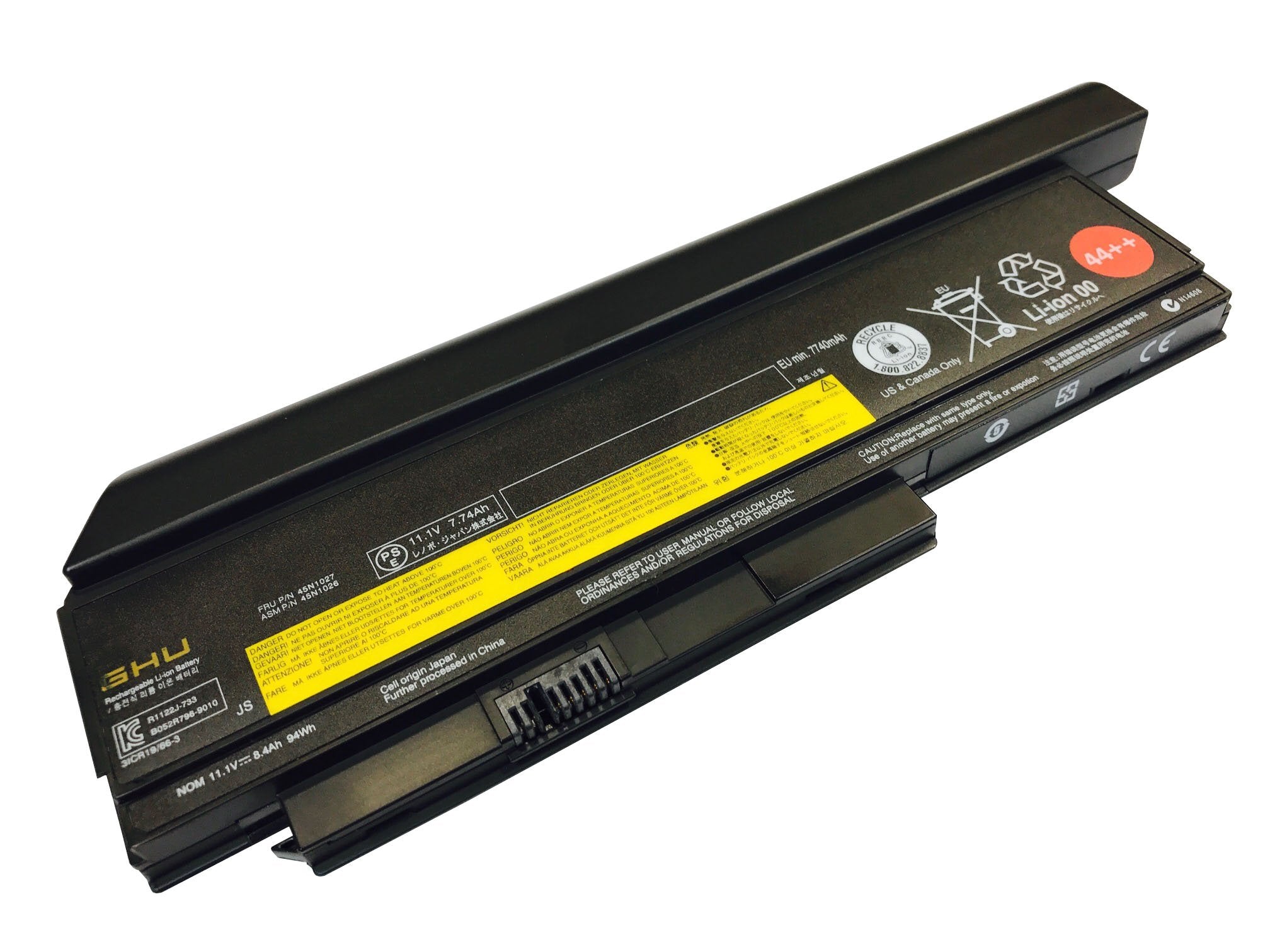 Ghu New Battery 44++ 9 Cell 94 Wh 0A36307 0A36282 0A36283 0A36283 0A36307 Compatible With Lenovo Thinkpad Notebooks X220 X220I X