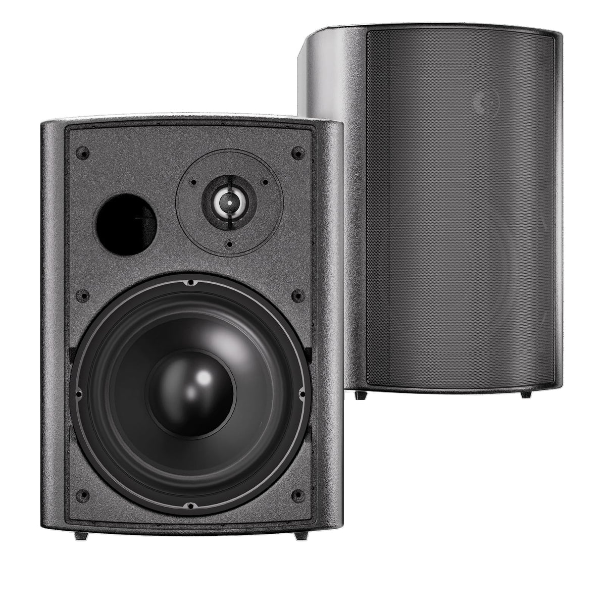 Studiofinix 6.5 Inches 400 Watt Indoor Outdoor Bluetooth Speakers Wall Mount Speakers Wired Waterproof Weather Resistant For Pat