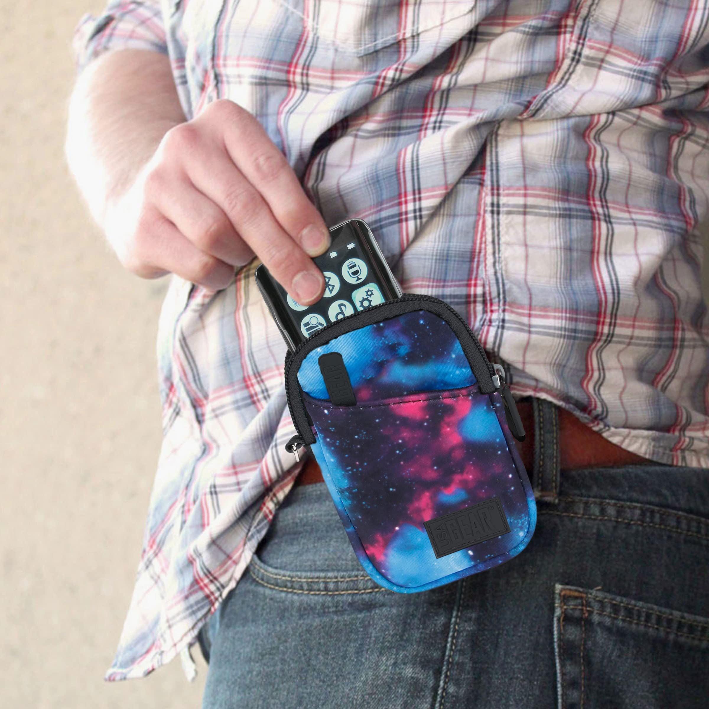 Usa Gear Mp3 Player Case Compatible With Apple Ipod Nano, Timmkoo Mp3 Player, Mymahdi, Aiworth, Soulcker And More Mp4 Players -