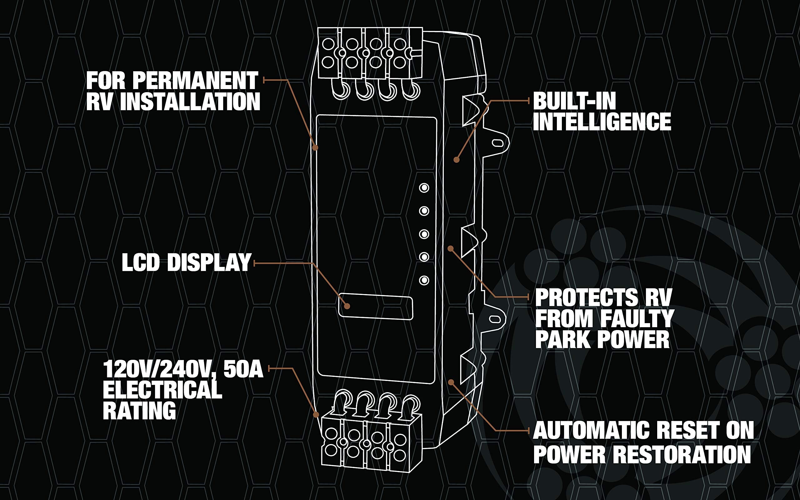 Surge Guard 35550 Hardwire Model   50 Amp
