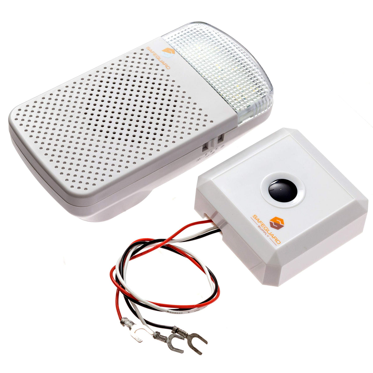 Safeguard Supply Doorbell Extender Ex1000S  Doorbell Extender To Use With Existing Wired Doorbell   Convert Your Wired Doorbell Into A Wireless Door Bell   1000' 95Db Doorbell Extender Wireless Kit