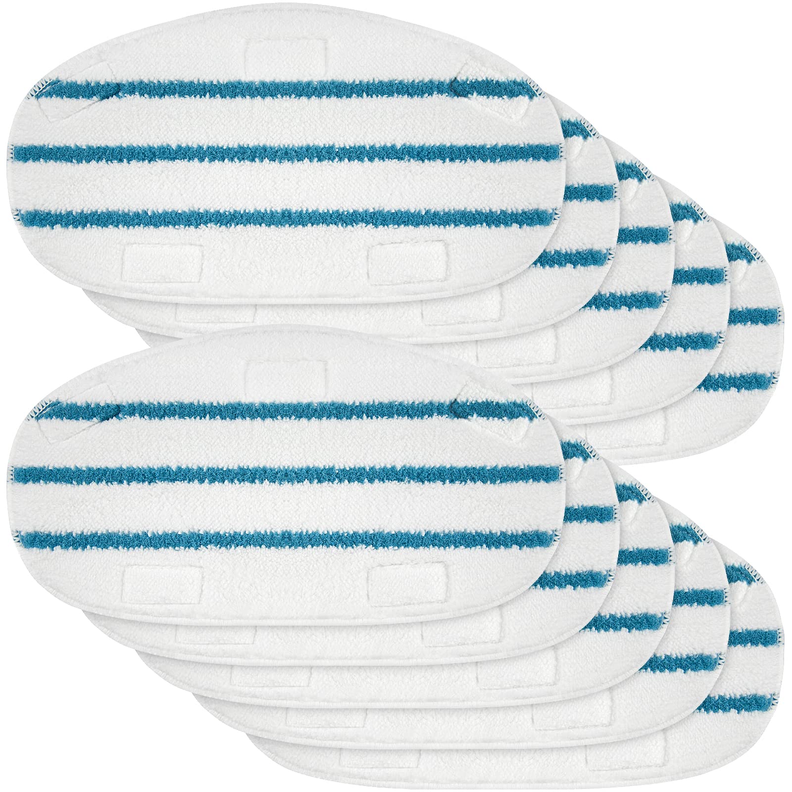 Mxzone 10 Pack Replacement Steam Mop Pads Cleaning Pad Fit For Pursteam Thermapro Steam Mop Cleaner10 In 1 And Thermapro 211 Ste