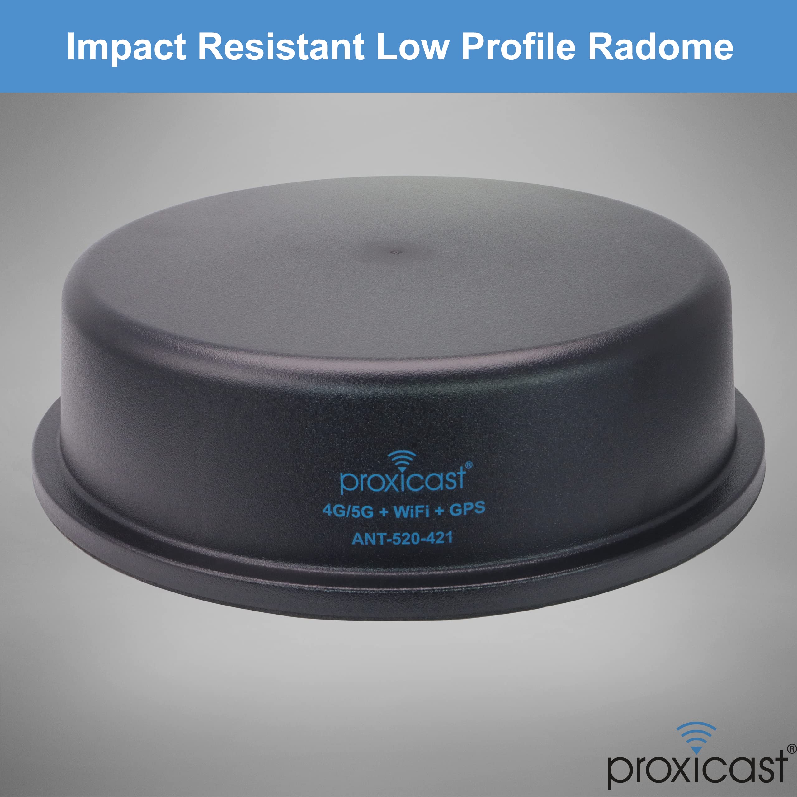 Proxicast 7 In 1 Pro Grade Mimo 4G/5G + Wifi + Gps Flexible Combination Screw Mount Vehicle Antenna Compatible With Cisco, Cradl