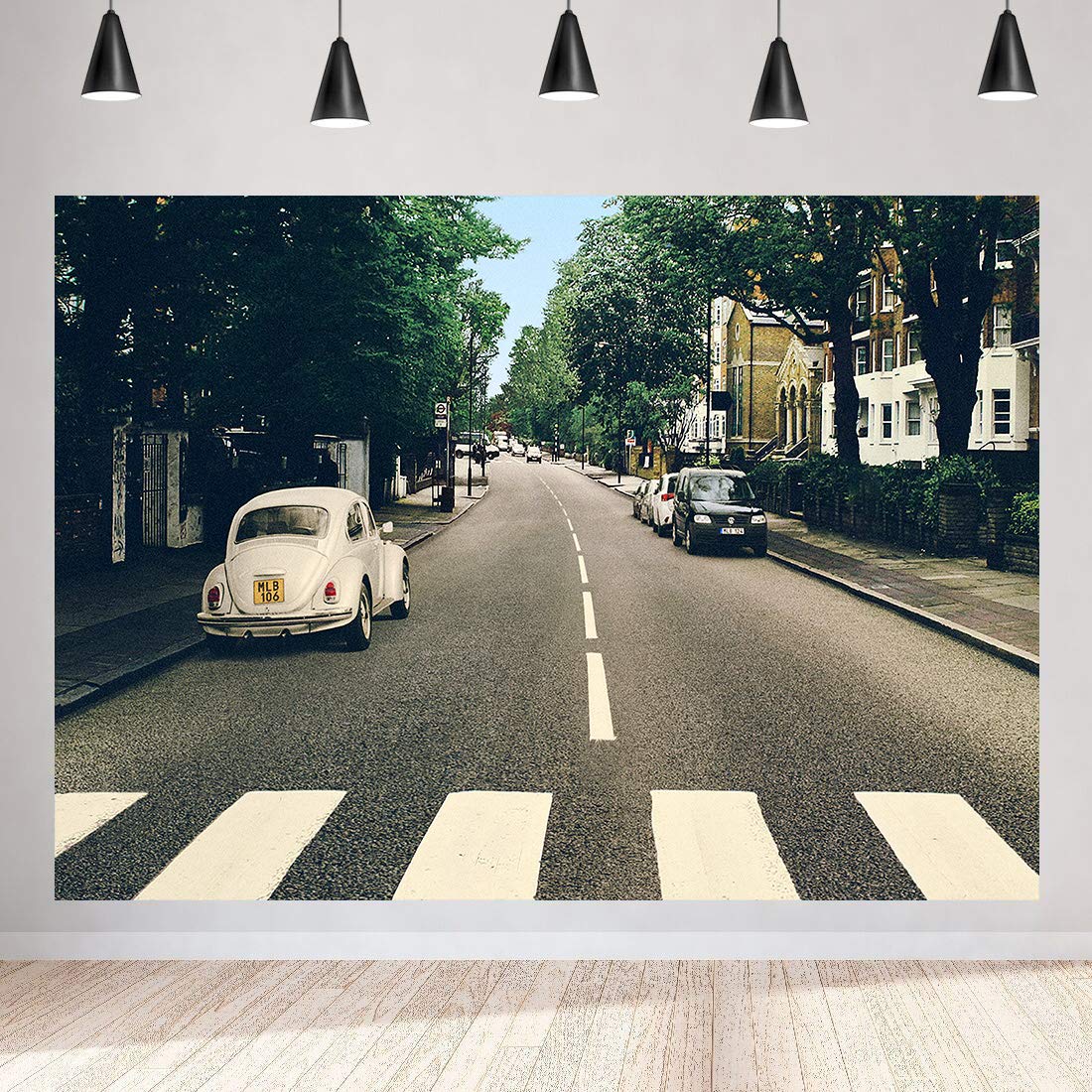 Sscsts Music Band Backdrop For Photography, 9X6Ft / 2.7X1.8M, Street Background, Party Decor Supplies Photo Shooting Props Bjzyst43