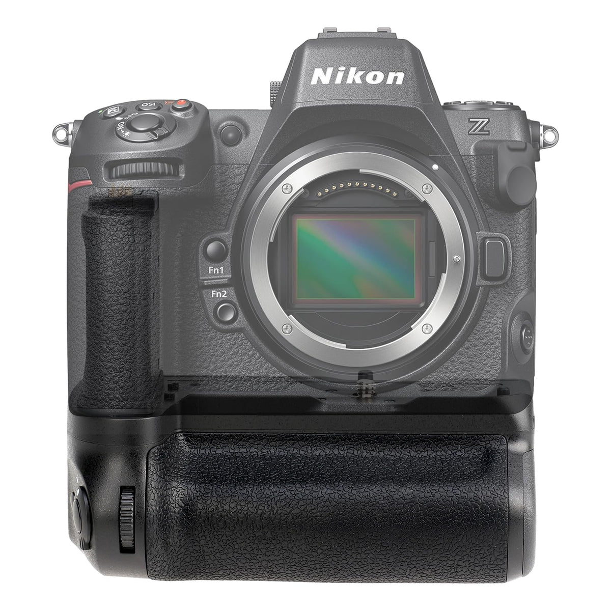 Hersmay Vertical Holder Multi Battery Grip For Nikon Z8 Camera Replacement For Nikon Mb N12 Battery Holder For Up To Two En El15