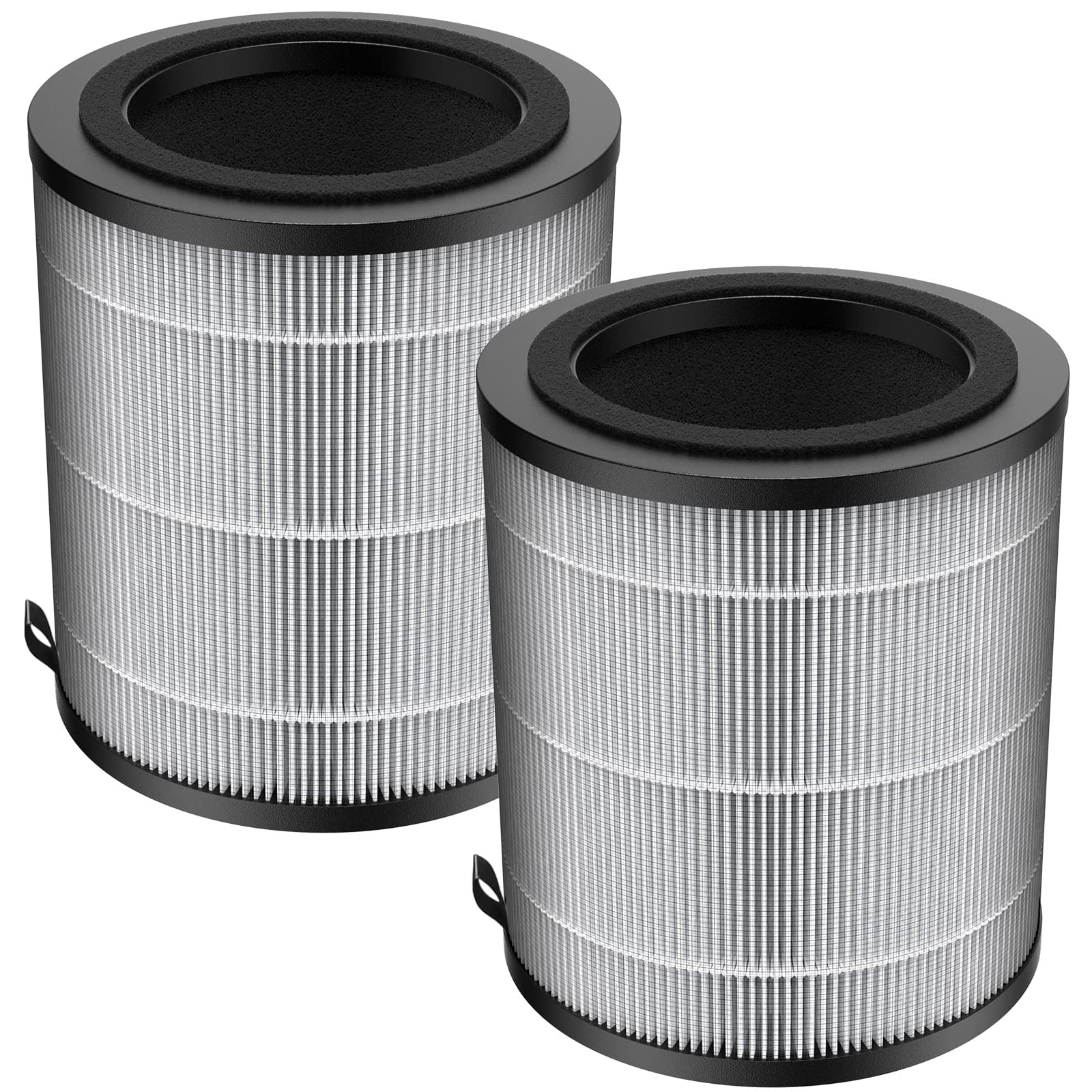 Jf100 Replacement Filter, 3 In 1 Pre Filter, H13 True Hepa And Activated Carbon Filtration System, 2 Pack