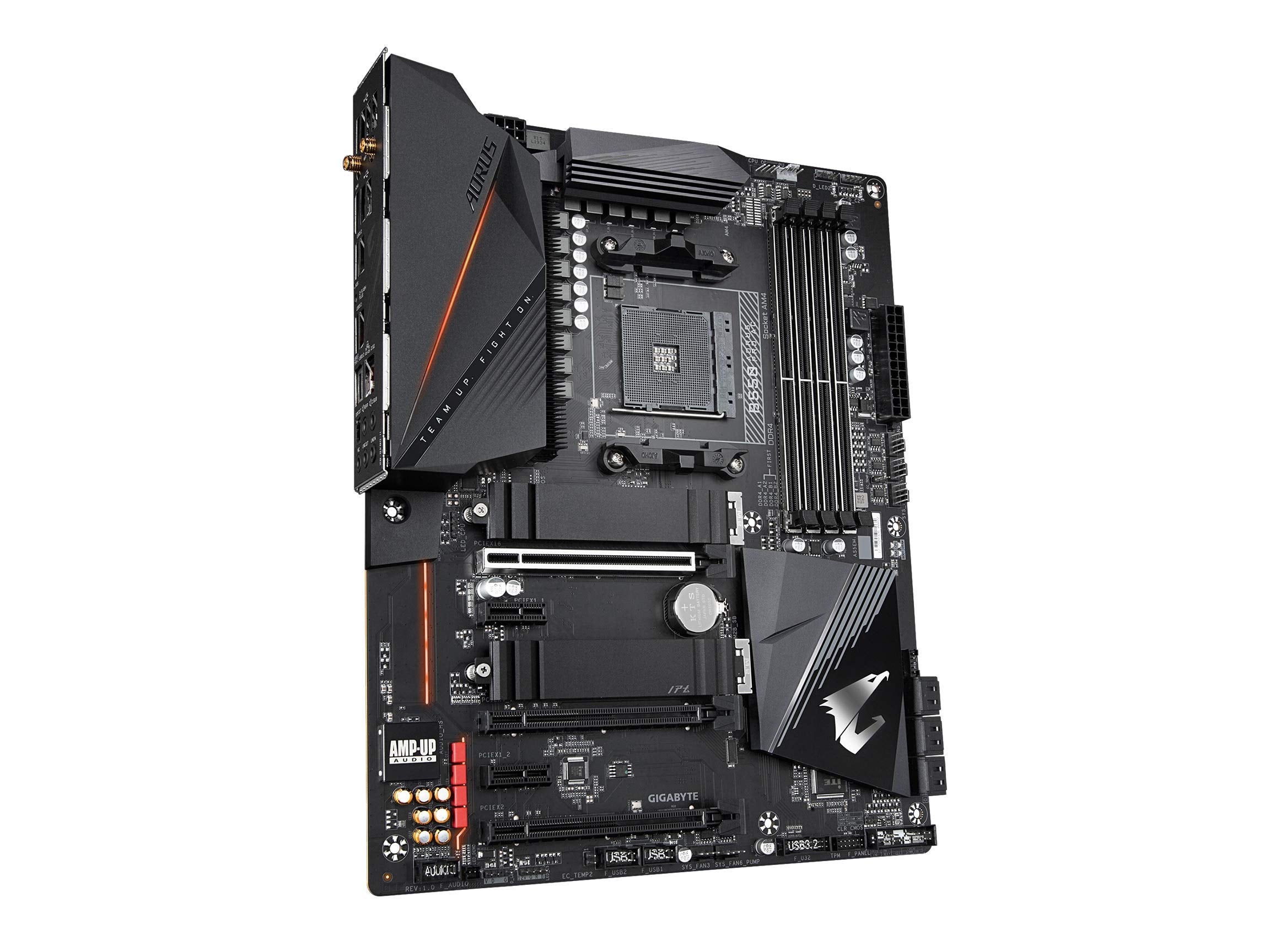 Gigabyte B550 Aorus Pro Ac (Am4 Amd/B550/Atx/Dual M.2/Sata 6Gb/S/Usb 3.2 Gen 2/Intel Dual Band 802.11Ac Wifi/2.5 Gbe Lan/Pcie 4.