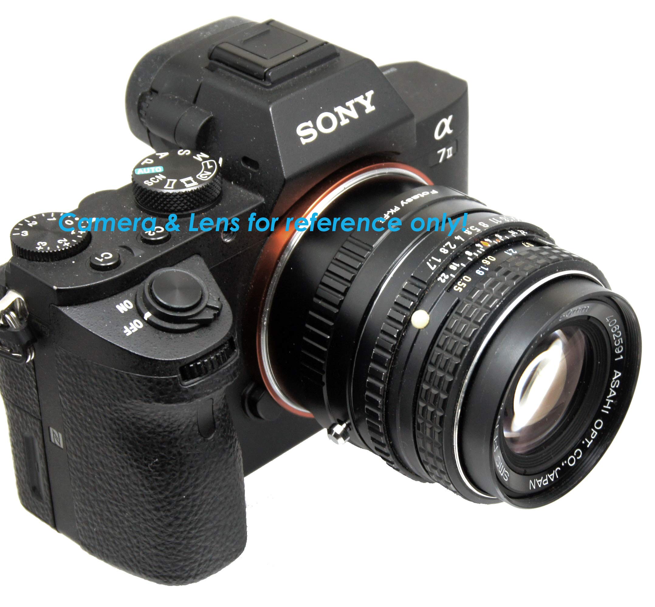 Fotasy K-Mount Lens To E Mount Adapter, K Mount E Adapter, Pk Lense To E, Compatible With Sony A7 A7R A7S Ii Iii Iv A9 A7C Alpha