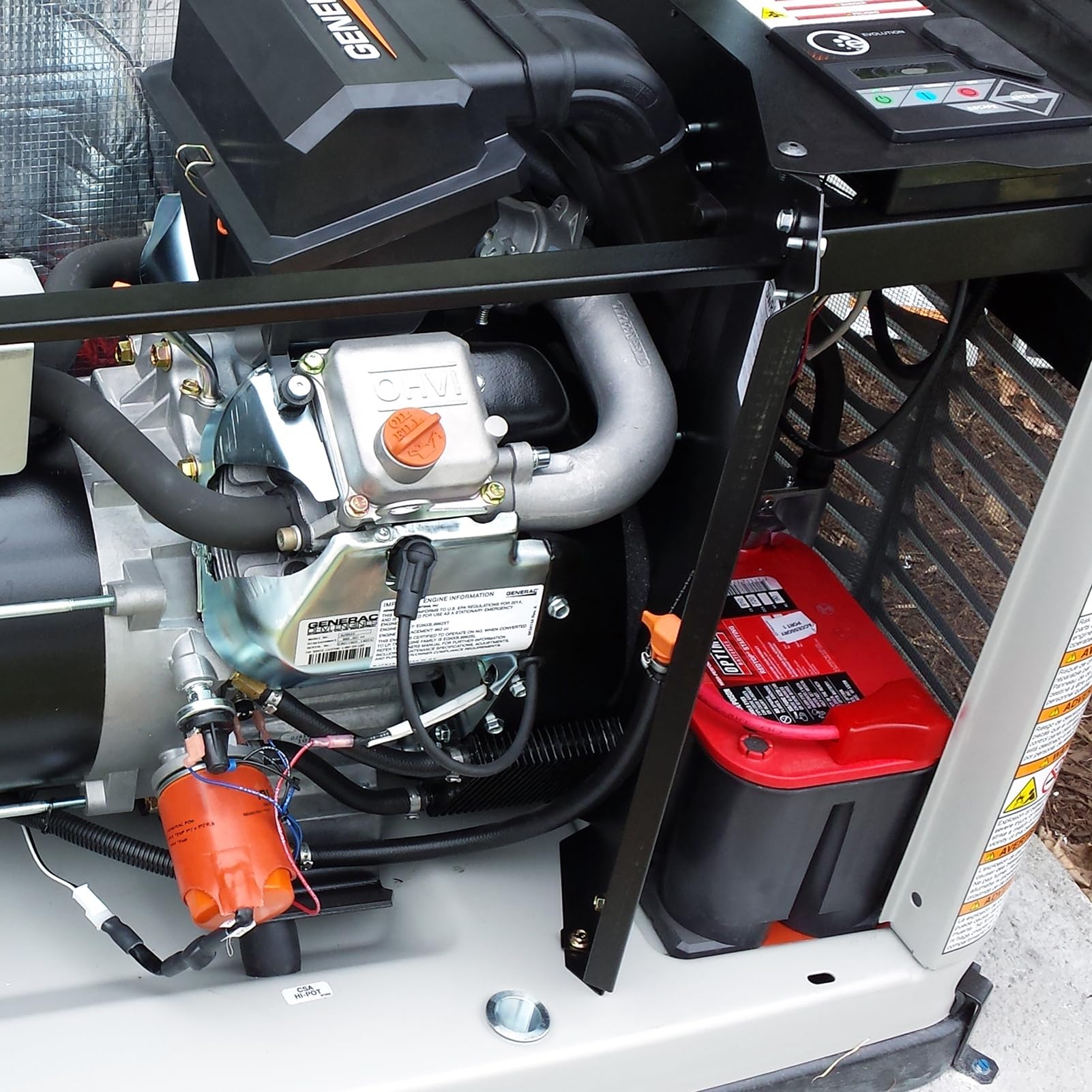 Battery Heater Pad Replacement For Generac 7101,Battery Pad Warmer For Generac Generator,Outdoor Battery Heating Pad For 9Kw 22K