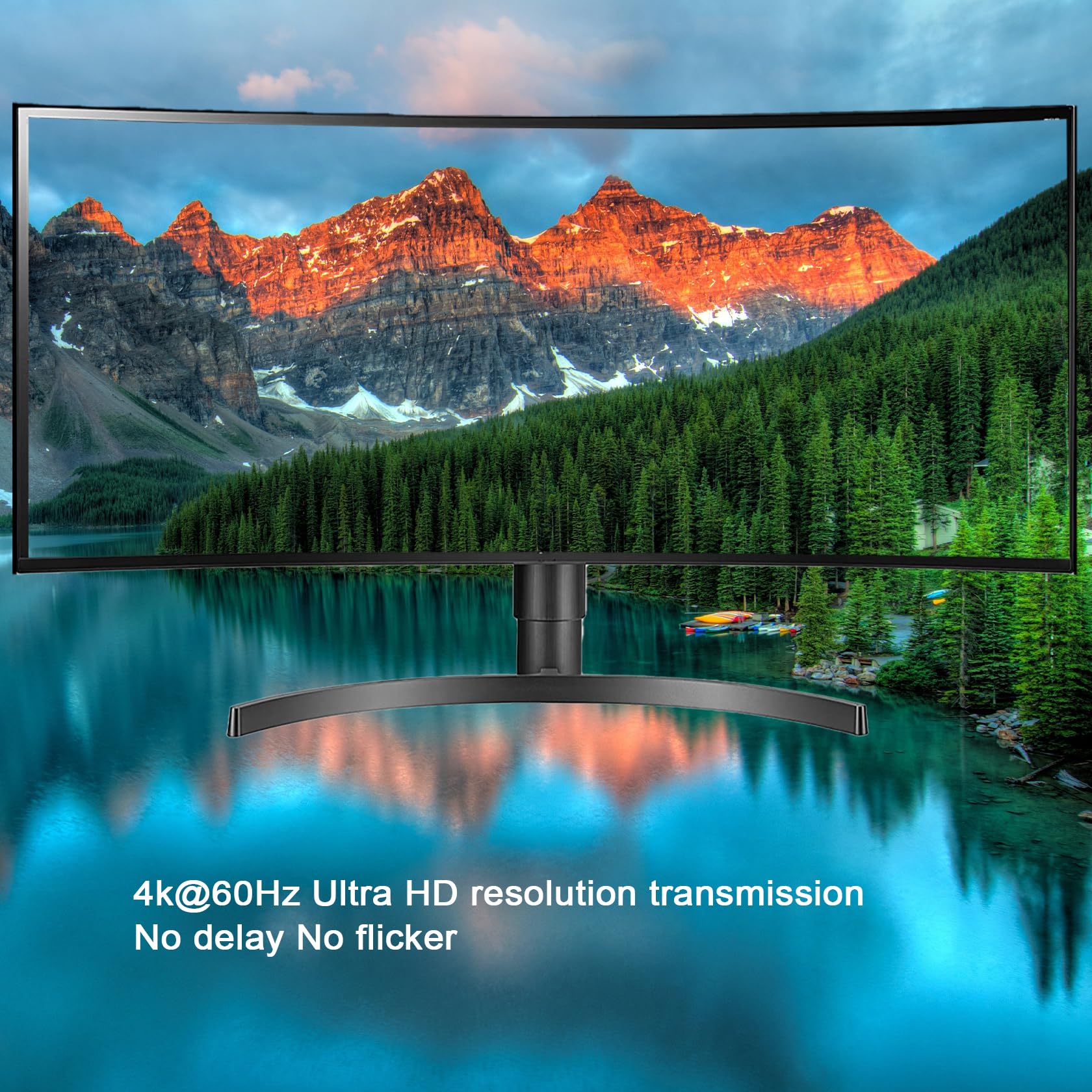 Hdmi Switch 5 In 1 Out 4K@60Hz,Kago 5 Port Hdmi Selector Box With Remote, Metal Shell Hdmi 2.0 Splitter Switcher Support Hdr Hdc