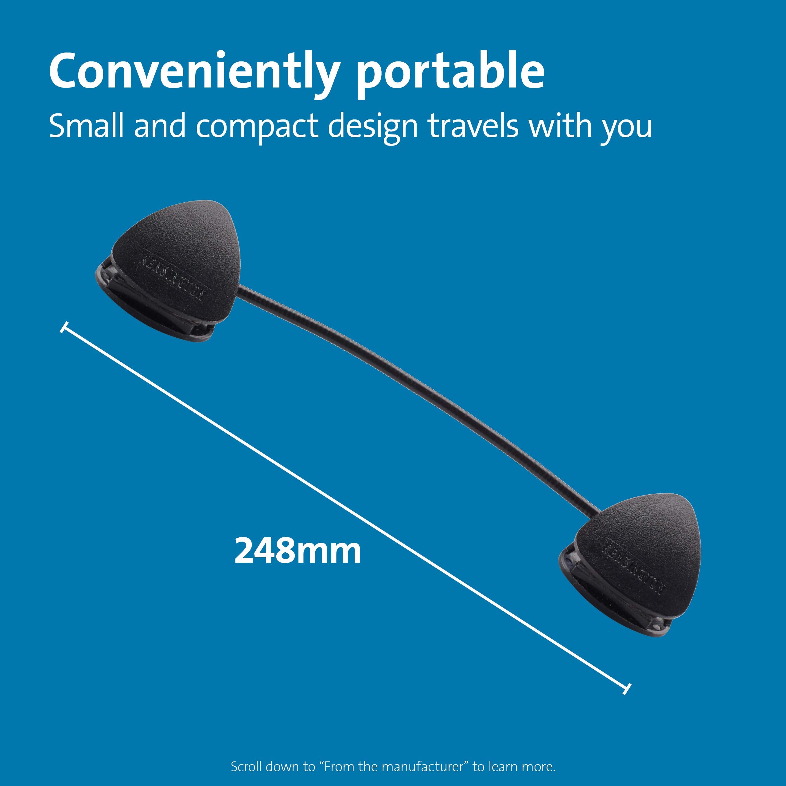 Kensington Flex Clip Copyholder (K62081Bf), Black