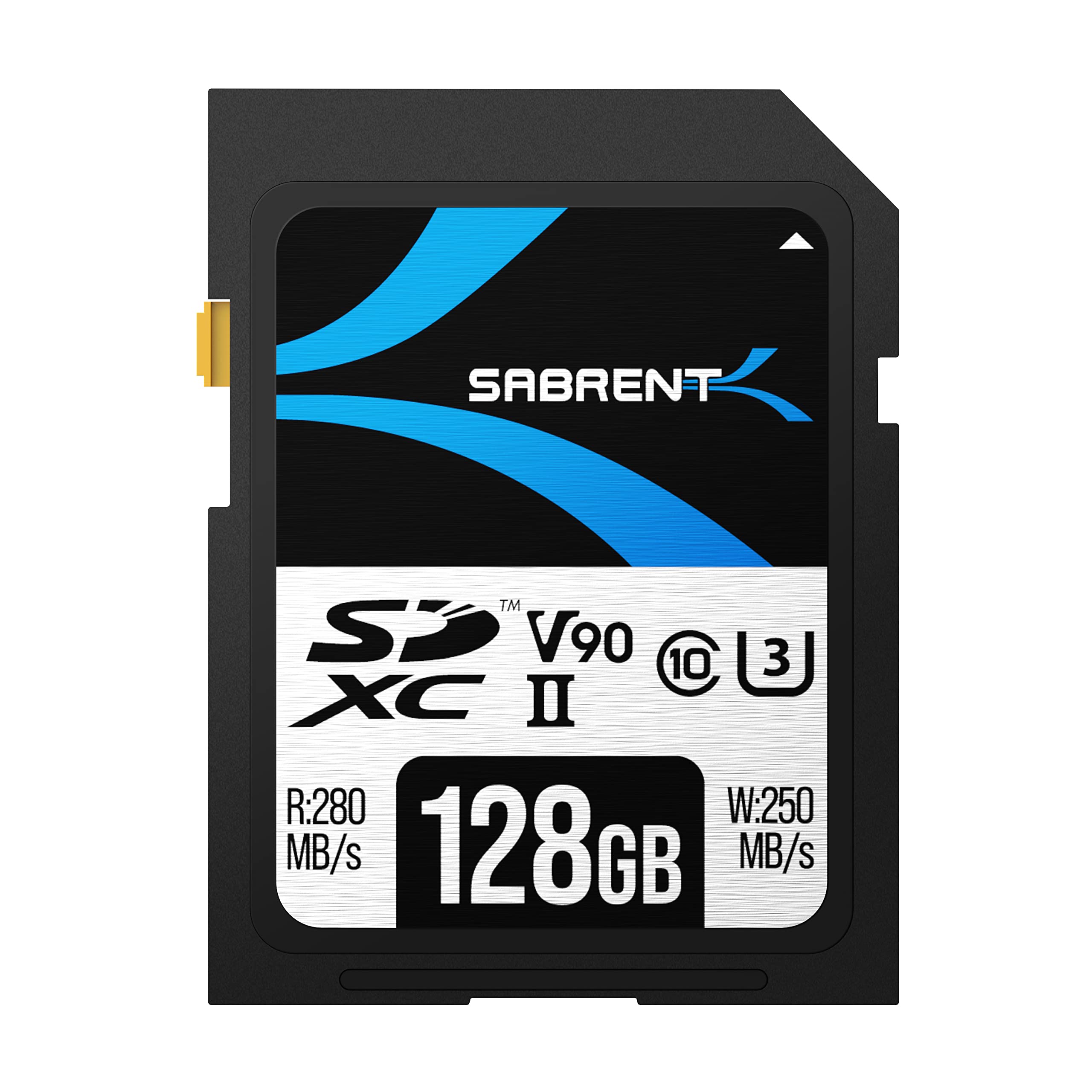 SABRENT Rocket v90 128GB SD UHS II Memory Card R280MB/s W250MB/s (SD TL90 128GB)