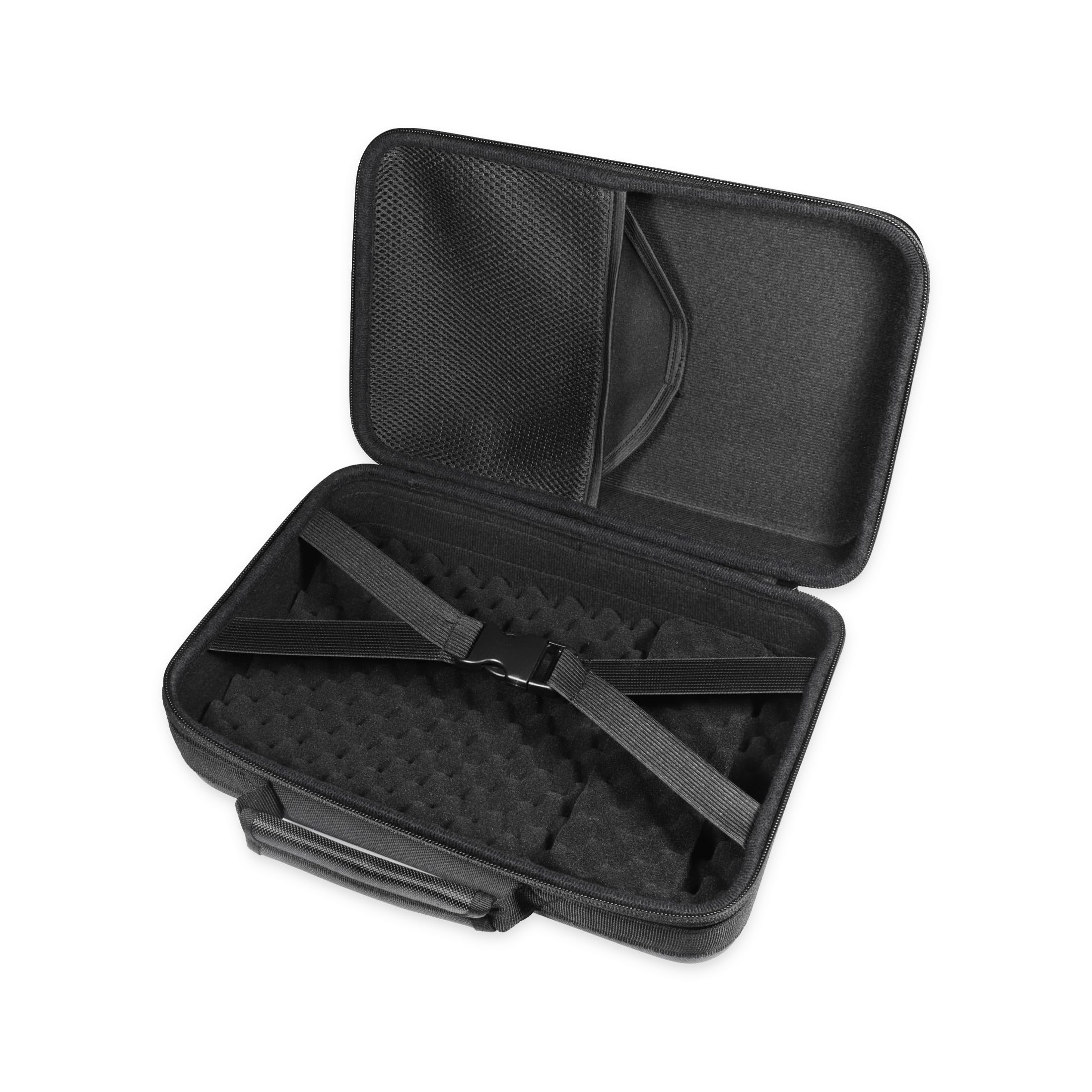 CaseSack Case compatible with Meta Quest 3s, 3, 2, Organizing travel case for VR Headset, controller and accessories (Black)