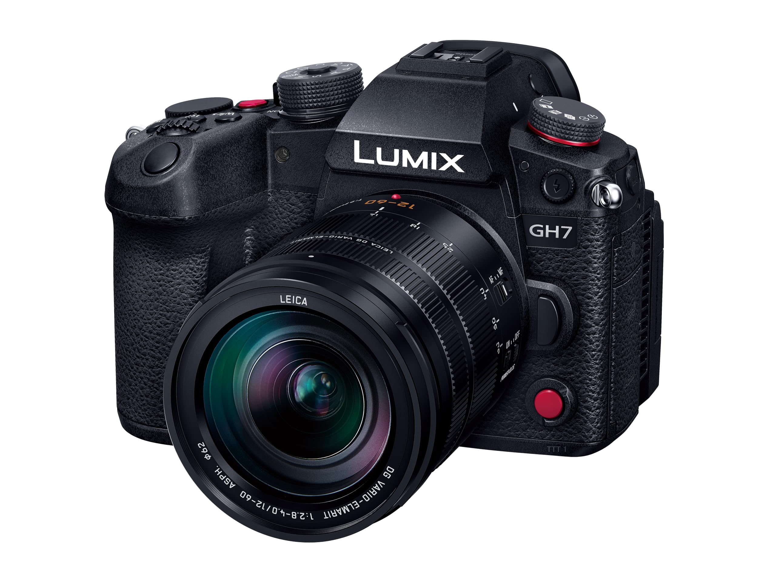 Panasonic LUMIX GH7 Mirrorless Micro Four Thirds Camera, 12-60mm F2.8-4.0 Lens, (International Model) DC-GH7LK