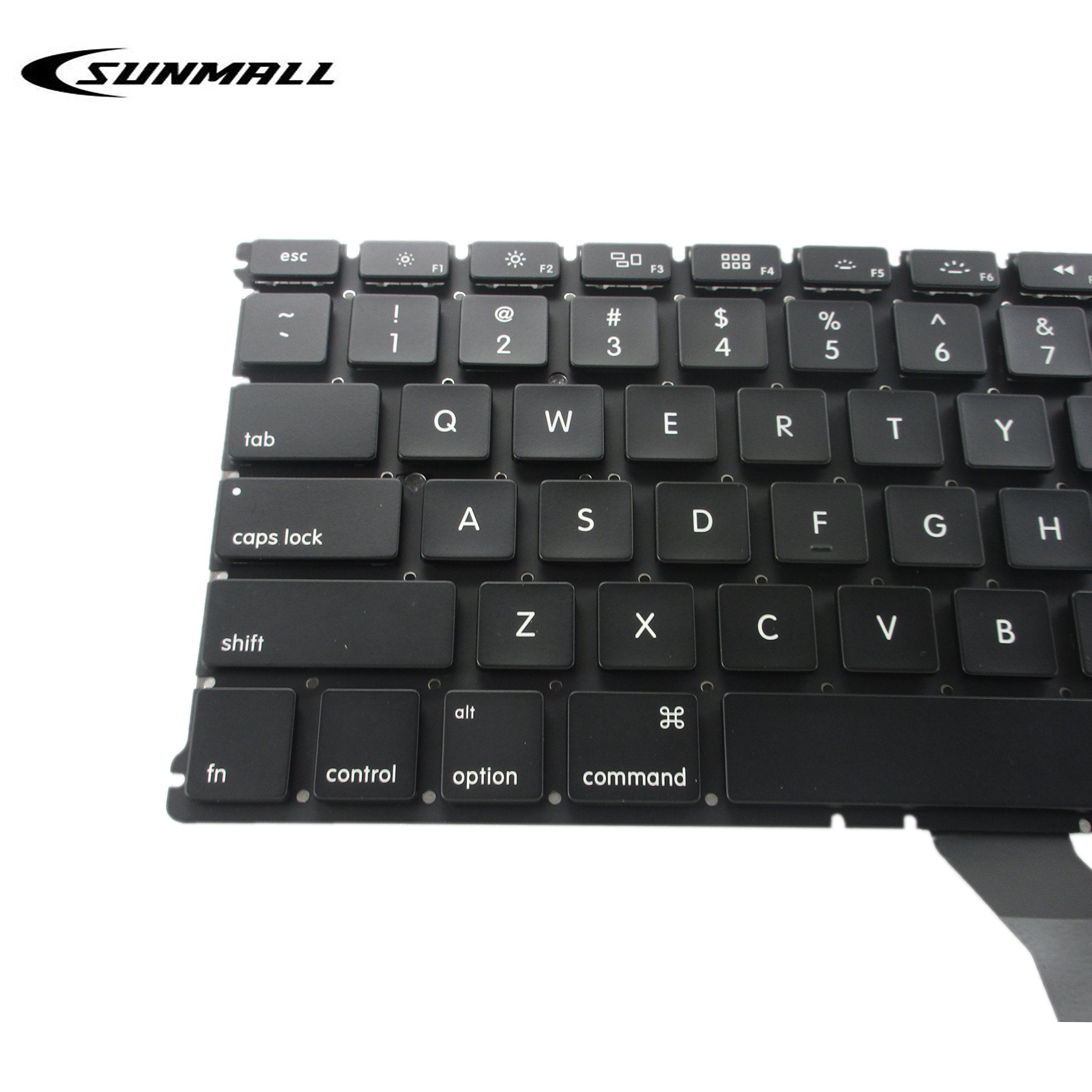 Sunmall A1466 Keyboard Keyboard Replacement Compatible With Apple Macbook Air 13'' A1369 (2011) A1466 (2012 2015) Mjve2Ll/A Md76