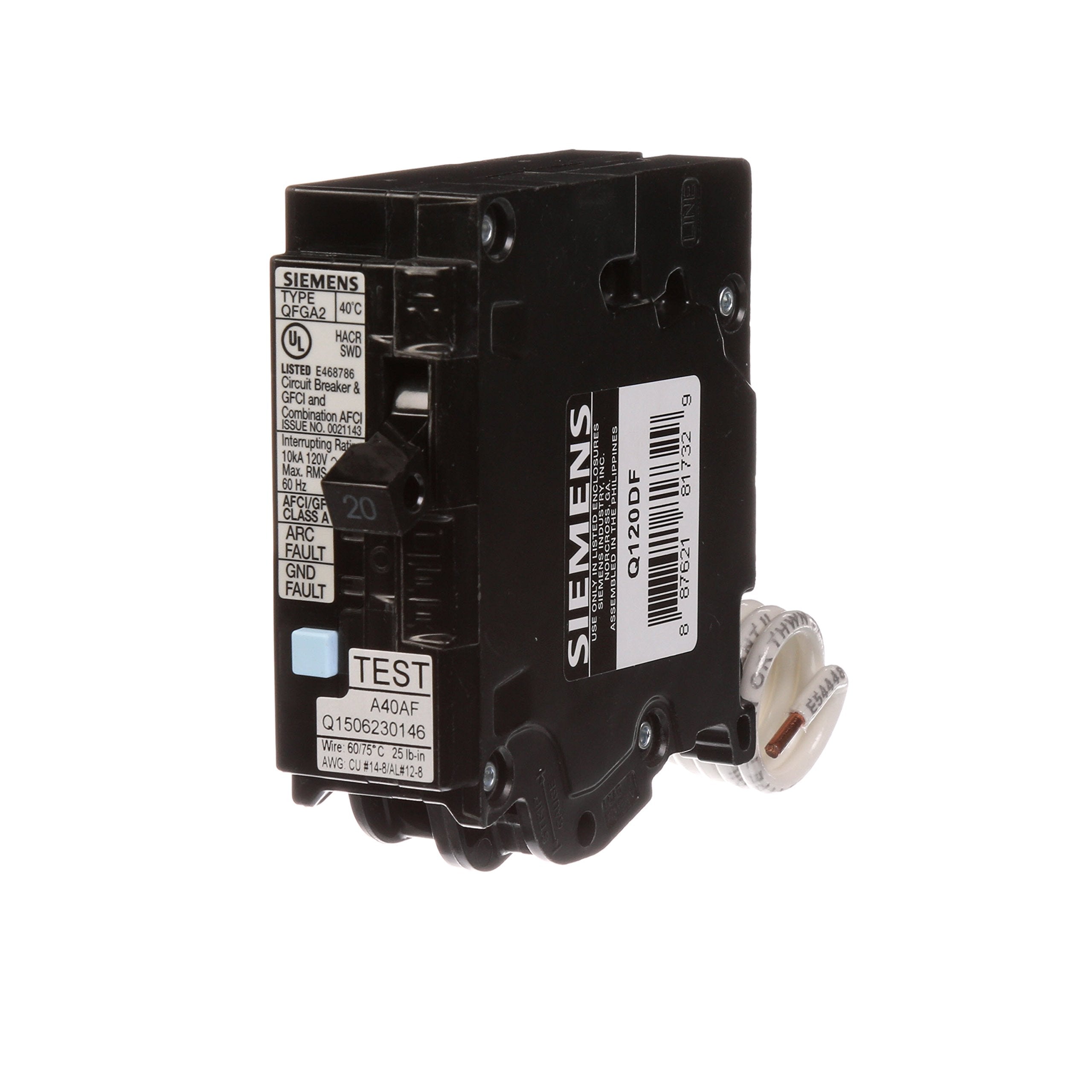 Breaker 20A Sp Afci/Gfci (Pack Of 1)