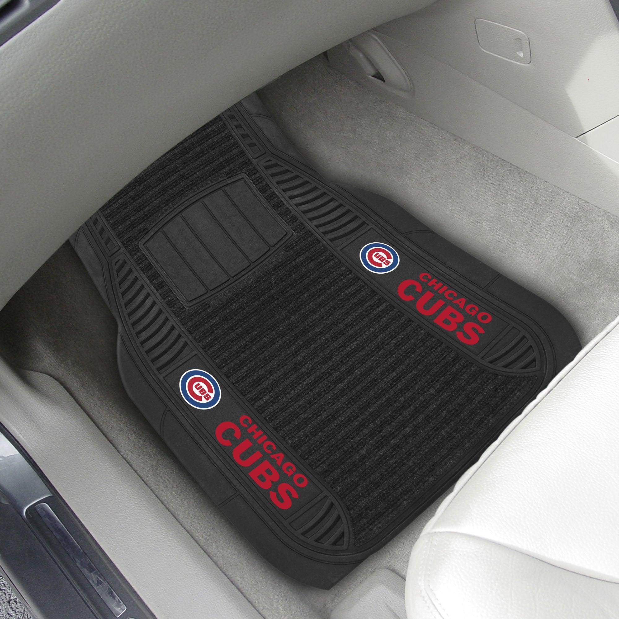 Fanmats 13835 'Mlb Chicago Cubs' Deluxe Floor Mat, (Set Of 2)
