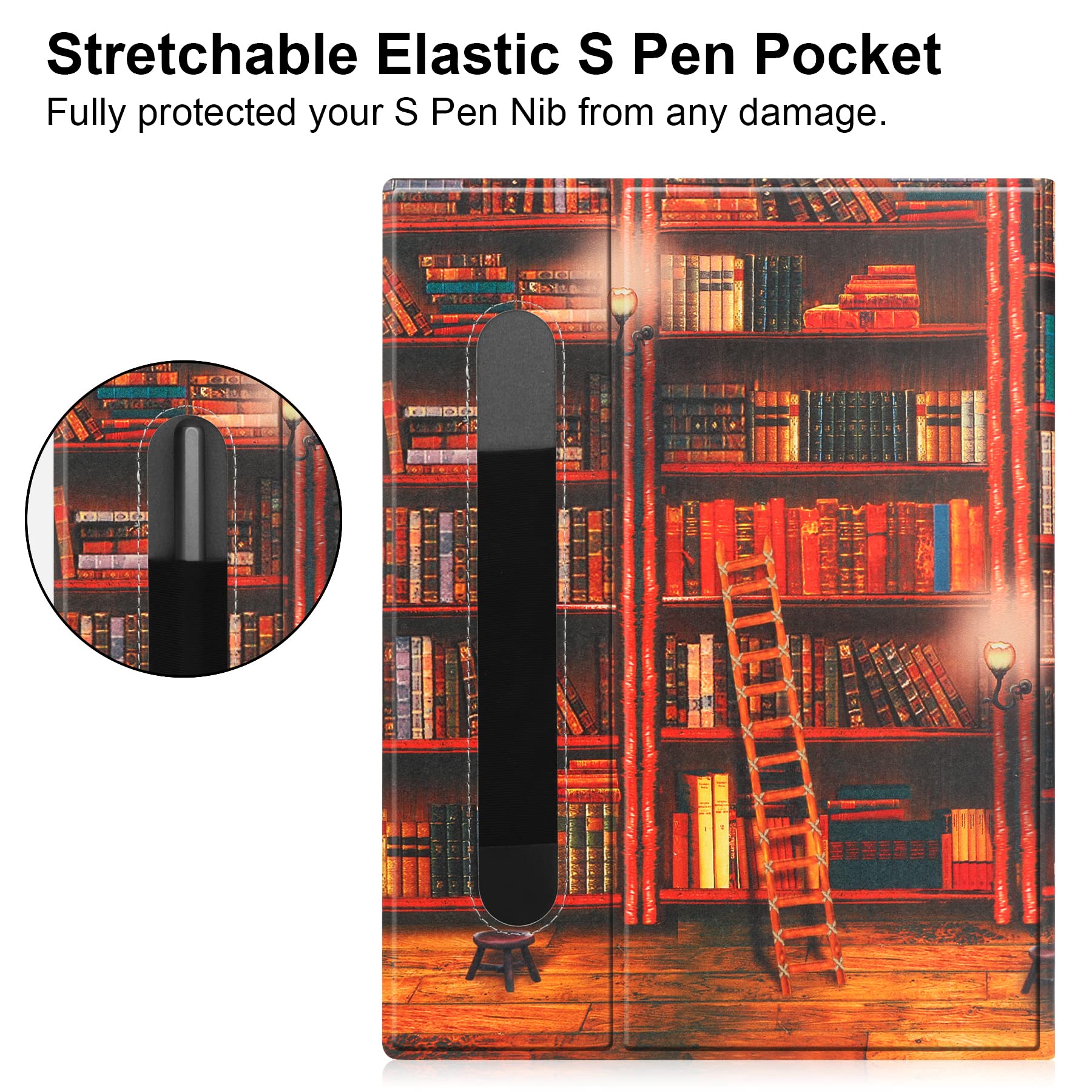 Kuroko Case For Remarkable 2 Tablet Case, Slim Lightweight Stand Hard Back Shell Protective Cover With Pen Holder For Remarkable