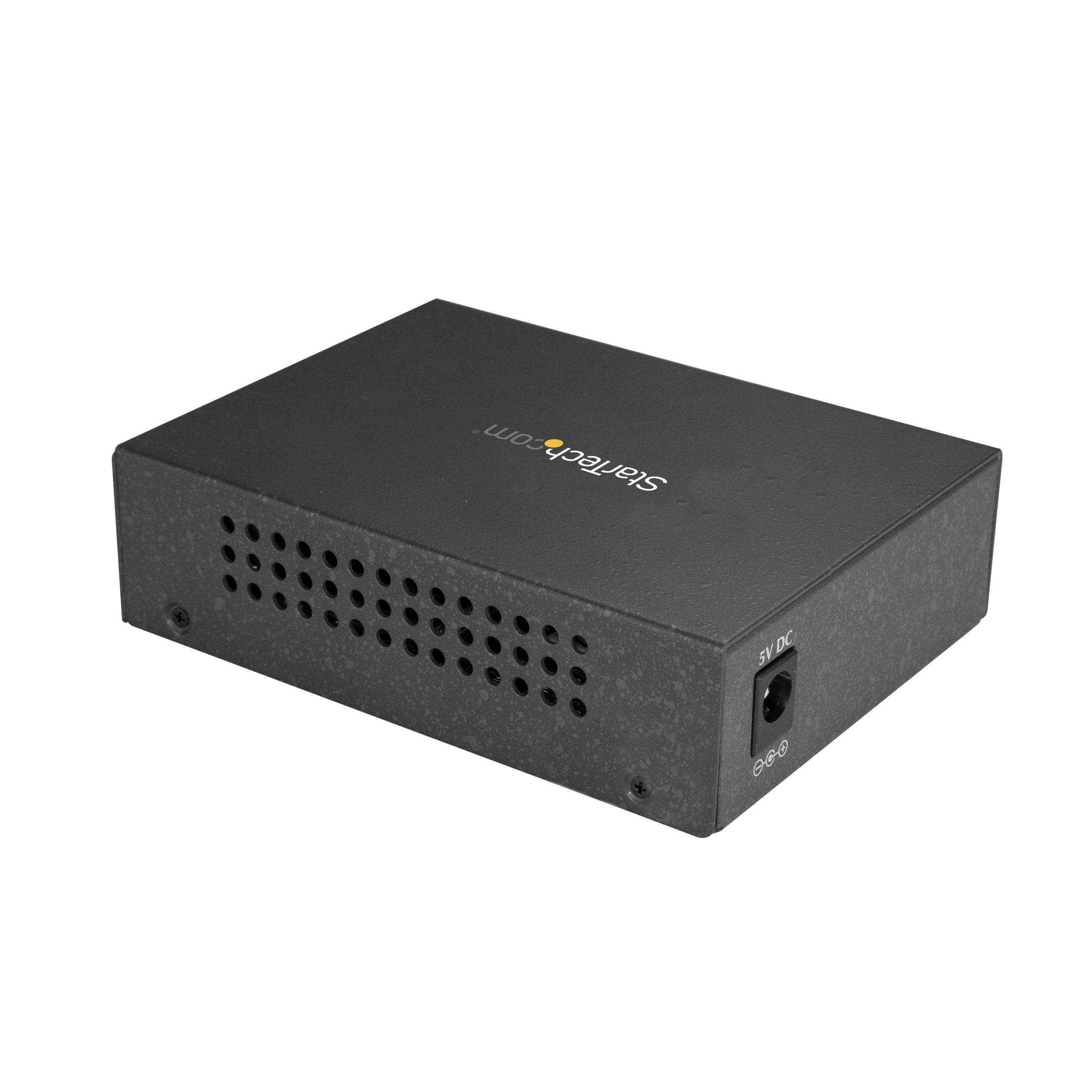 Startech.Com Multimode (Mm) Sc Fiber Media Converter For 10/100/1000 Network - 550M Range - Gigabit Ethernet - 850Nm - Full Dupl