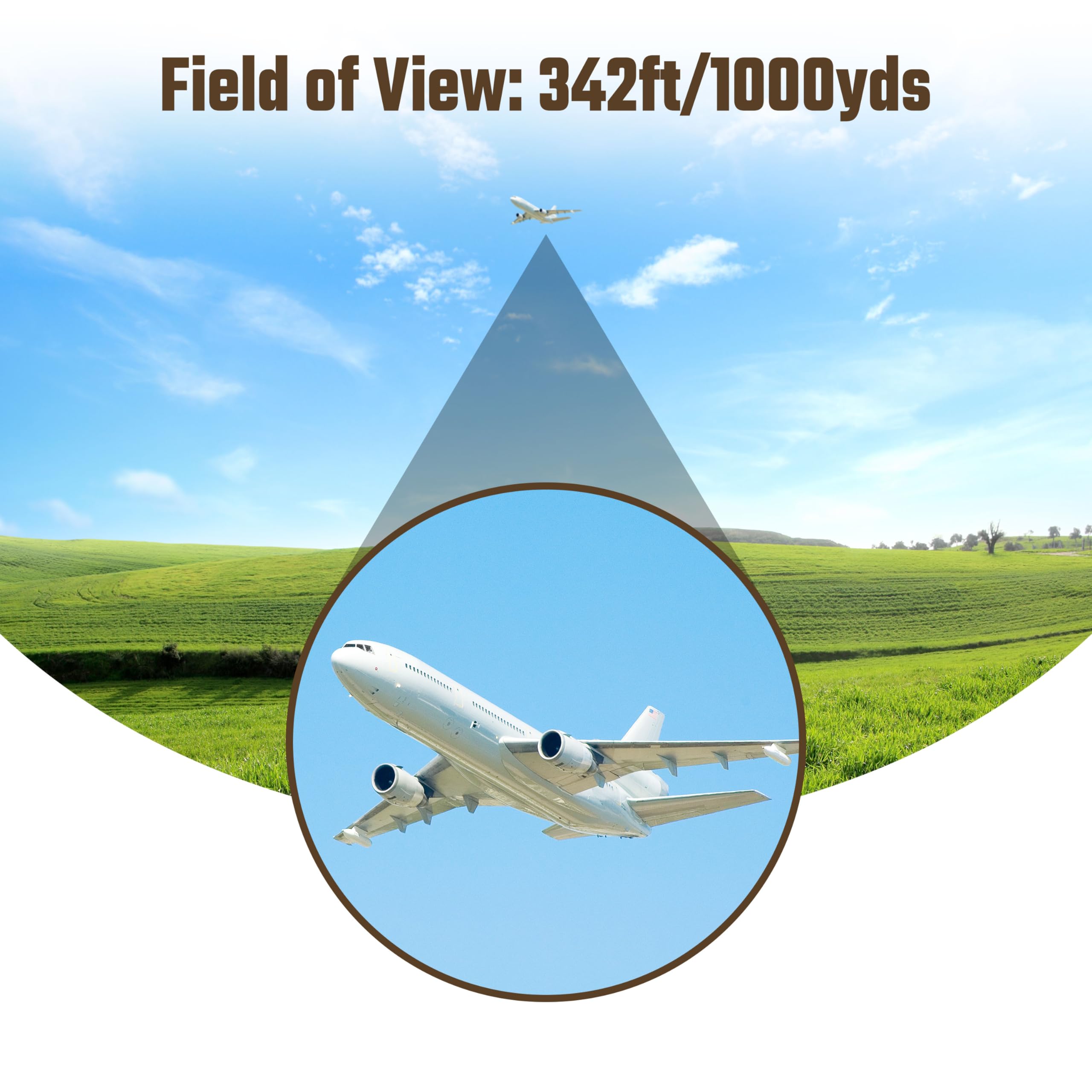 Esslnb Pirate Monocular Telescope, 10X50 Handheld Collapsible Brass Telescope For Kids & Adults, Zoomable Portable Waterproof Sp