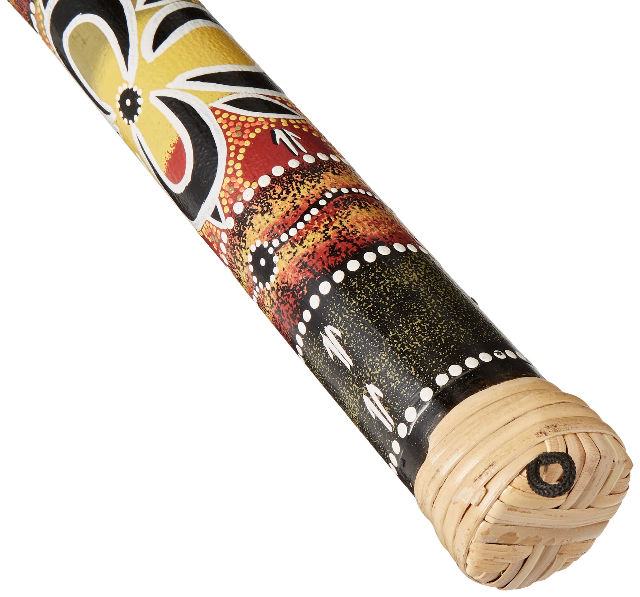 Meinl Percussion Rs1Bk S 16'' Small Bamboo Rain Stick With Sustaining Trickle Effect And Hand Painted Design