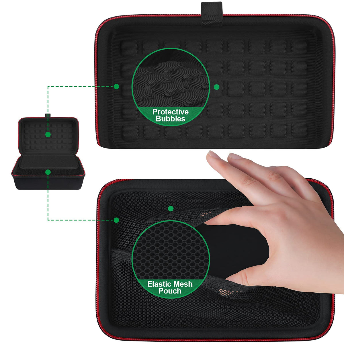 Bovke Funda Rígida Con Gps Para Garmin Dezl Otr1000 / Garmin | Meses sin interés