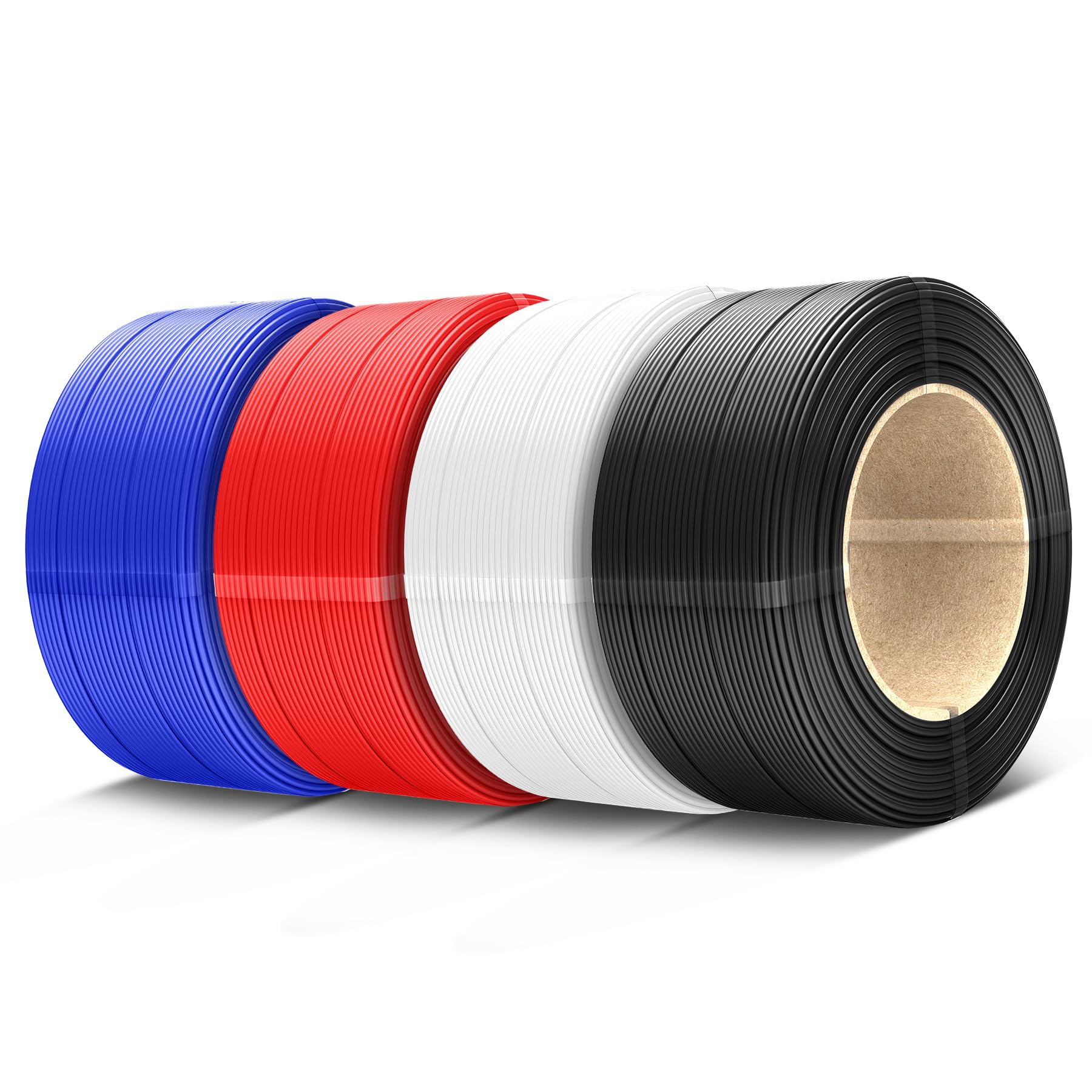 SUNLU 500g Refill PETG Filament 1.75mm, PETG Refill 3D Printer Filament, Suitable for Bambu Lab Filament and SUNLU Reusable spoo