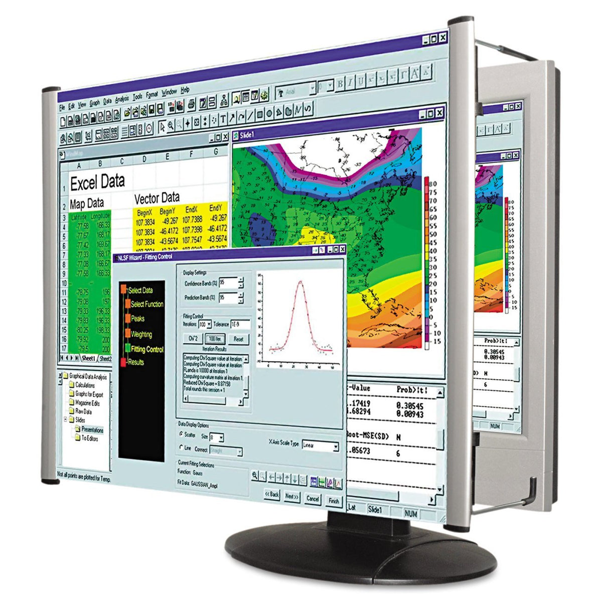 Kantek Lcd Magnifier   Magnifying Area 14.50 Width X 12.38 Length Overall Size 12.9 Height X 16.1 Width