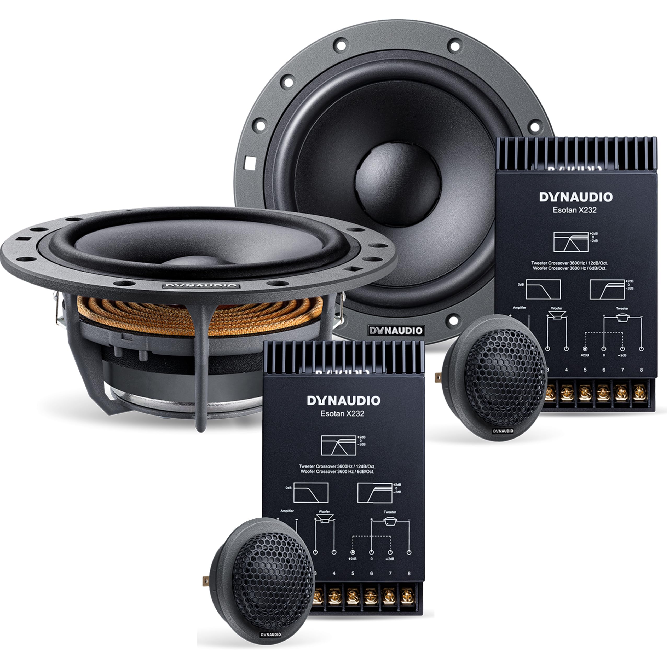 DYNAUDIO Esotan 232 MKII Series 6-1/2 2-Way Component Speakers