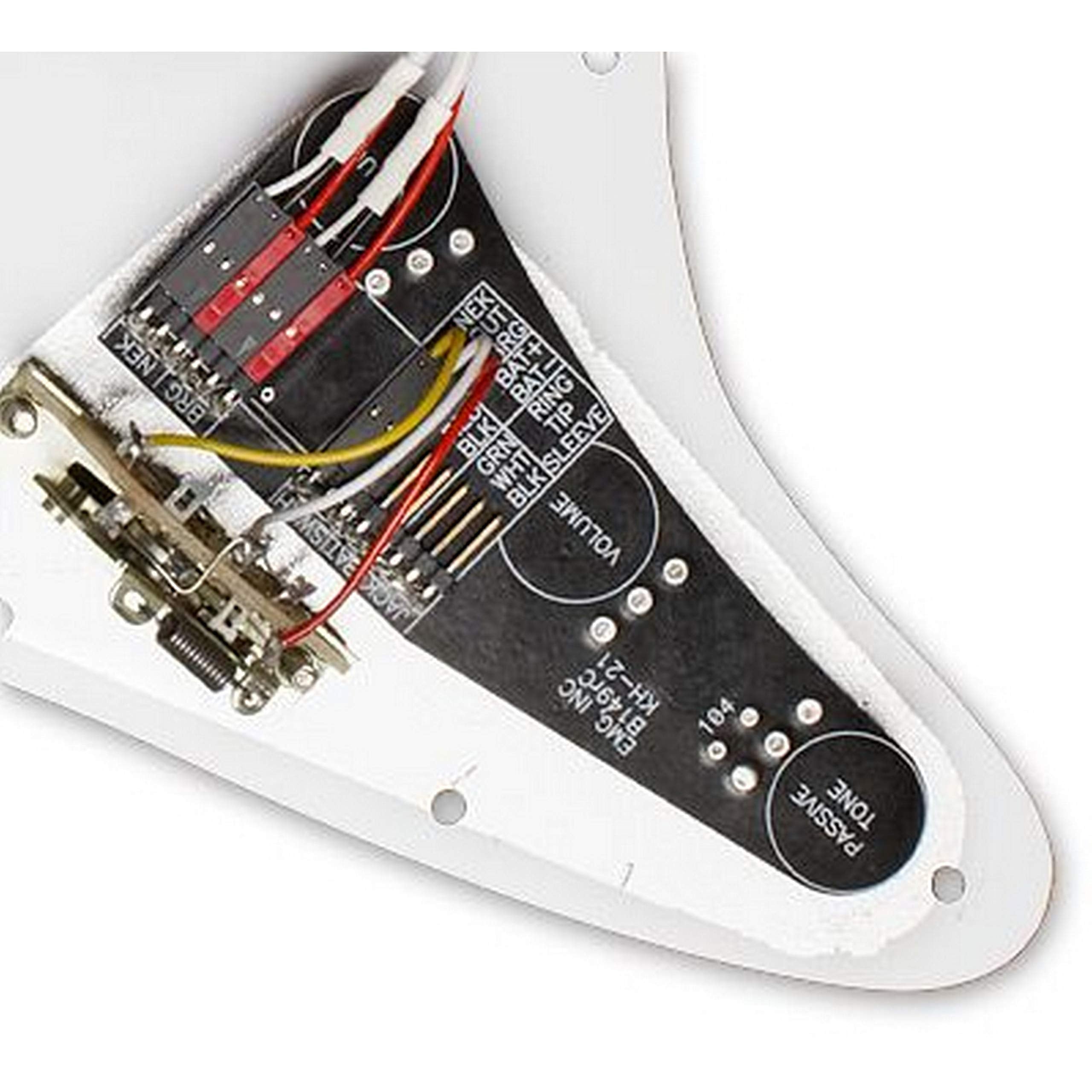 Emg Kh21 Kirk Hammett Active Pickup Set With Pickguard