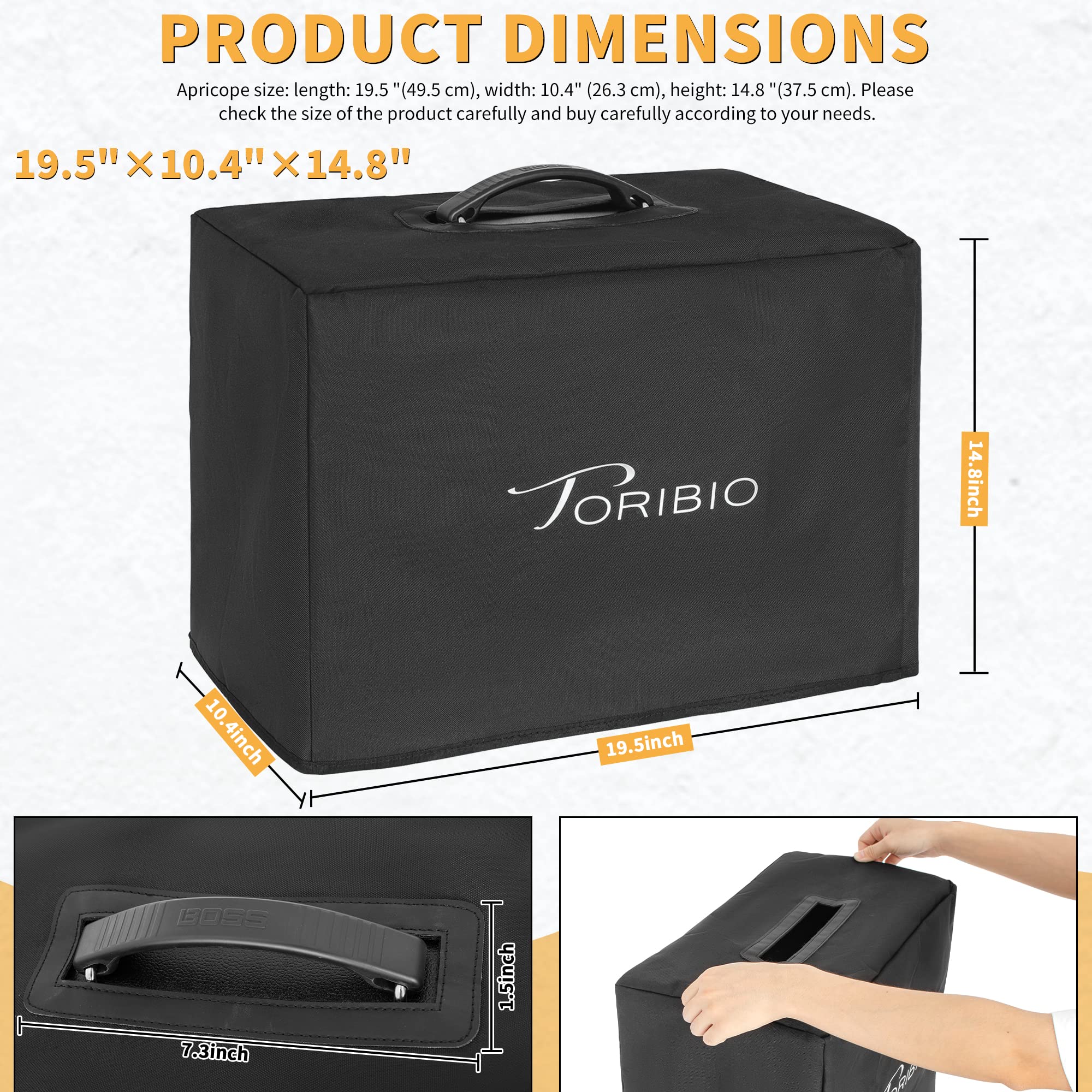 Amp Cover For Amplifier Boss Katana 50Mkii, Toribio Dust Cover Protector Case, Guitar Amplifier Dust Cover   Protection From Dus