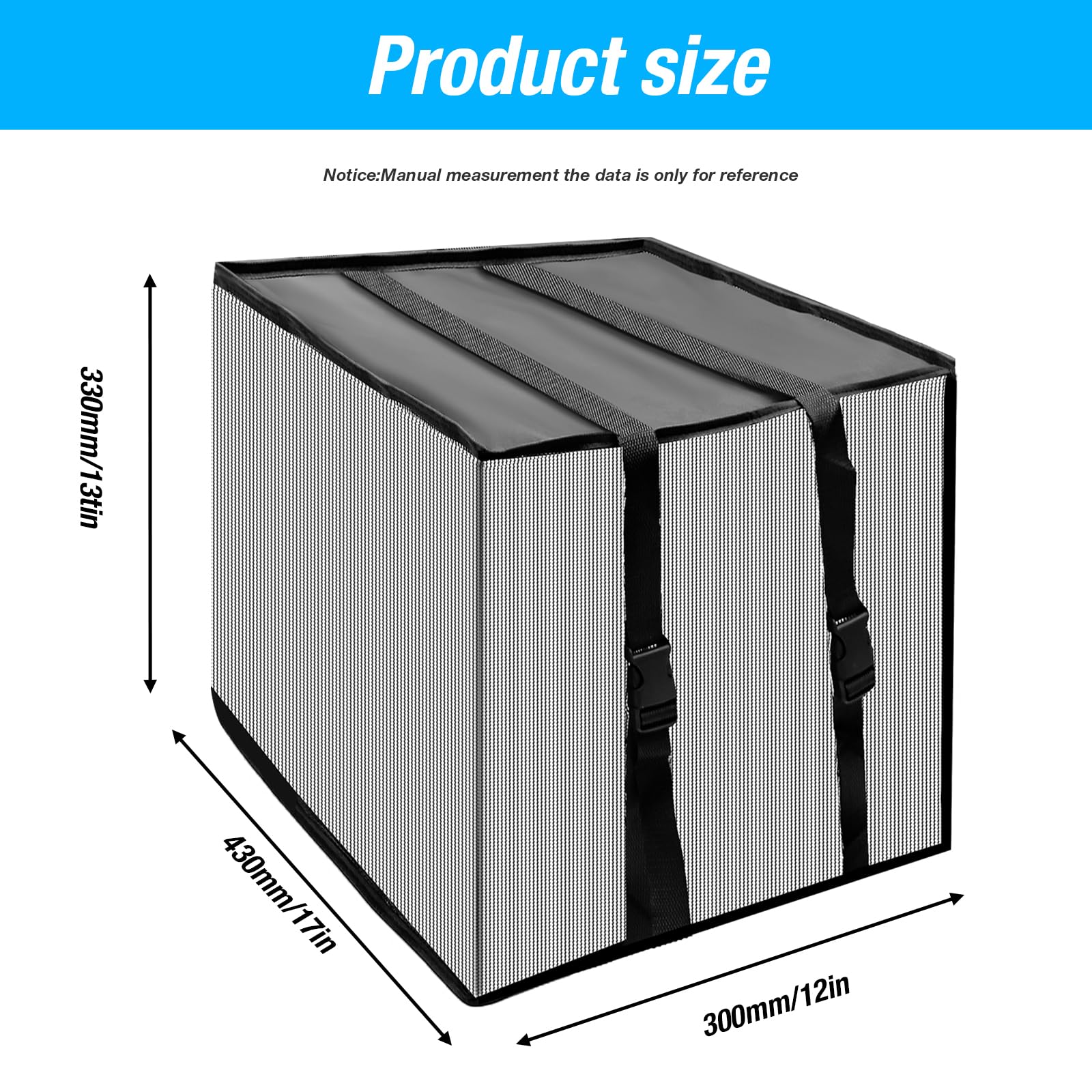 Vkinman Window Ac Defender - Outdoor Waterproof, Dust-Proof Cover For 17Wx12Dx13H Units