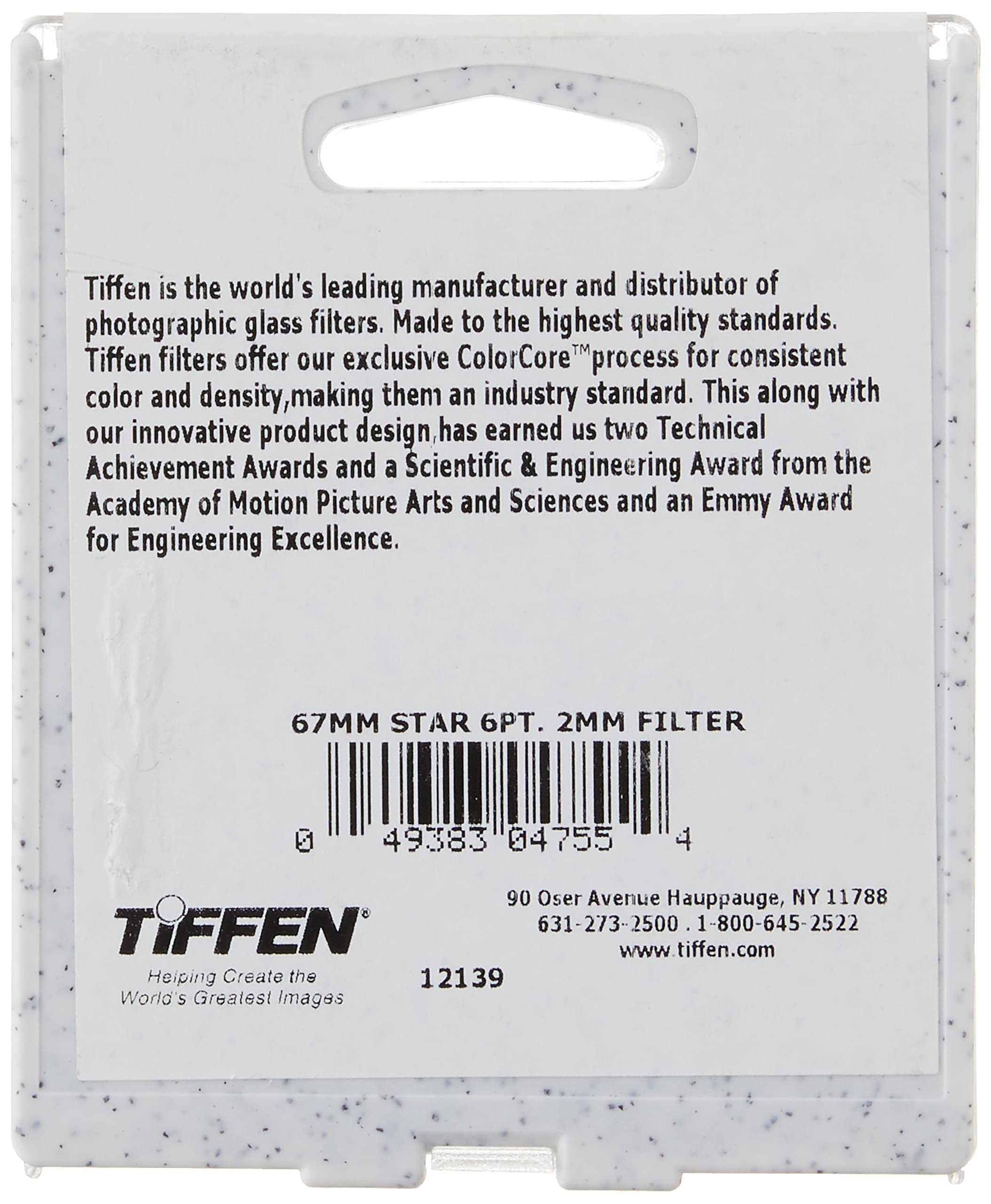 Tiffen 67Mm 6 Point Star Filter