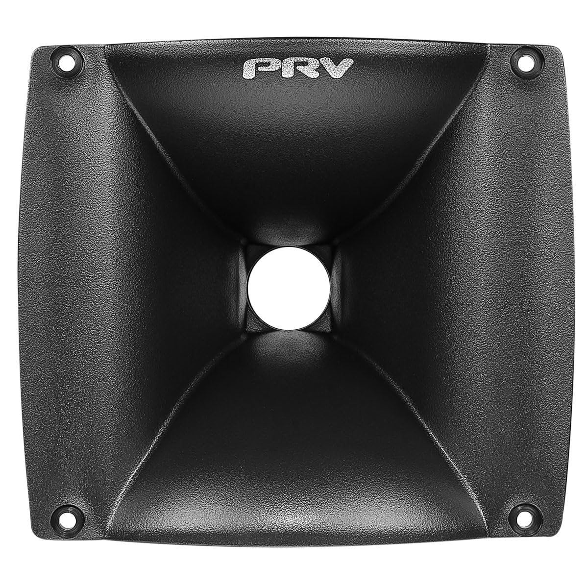 PRV AUDIO 1 Inch Exit Horn Waveguide WG17-25 Screw On Compression Drivers - ABS Plastic UV Resistant Driver Guide - Black Color