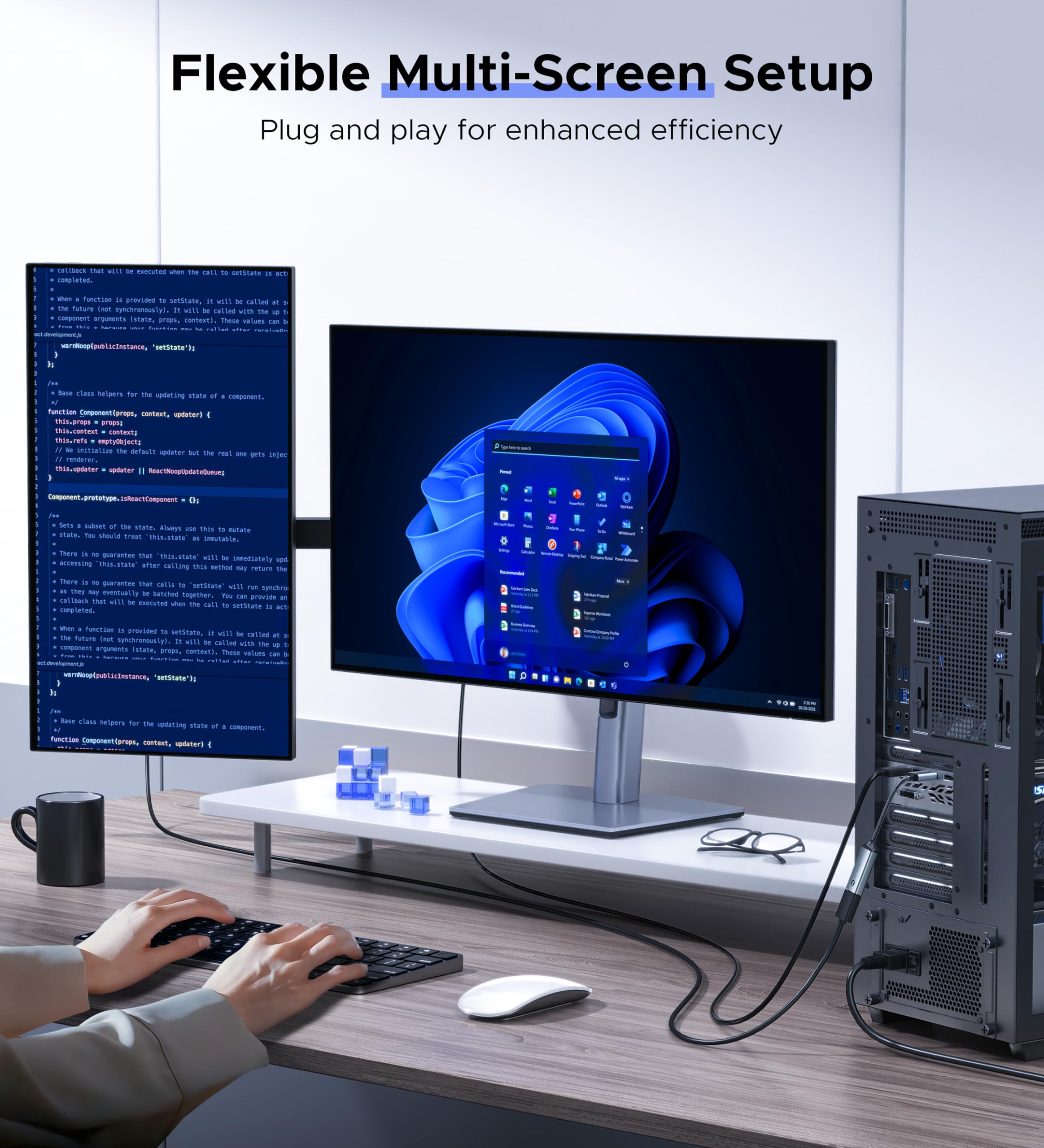 Warrky 4K Displayport To Hdmi Adapter, [Metal Case, Gold Plated Pins] Uni Directional Display Port (Dp) To Hdmi Monitor Converte