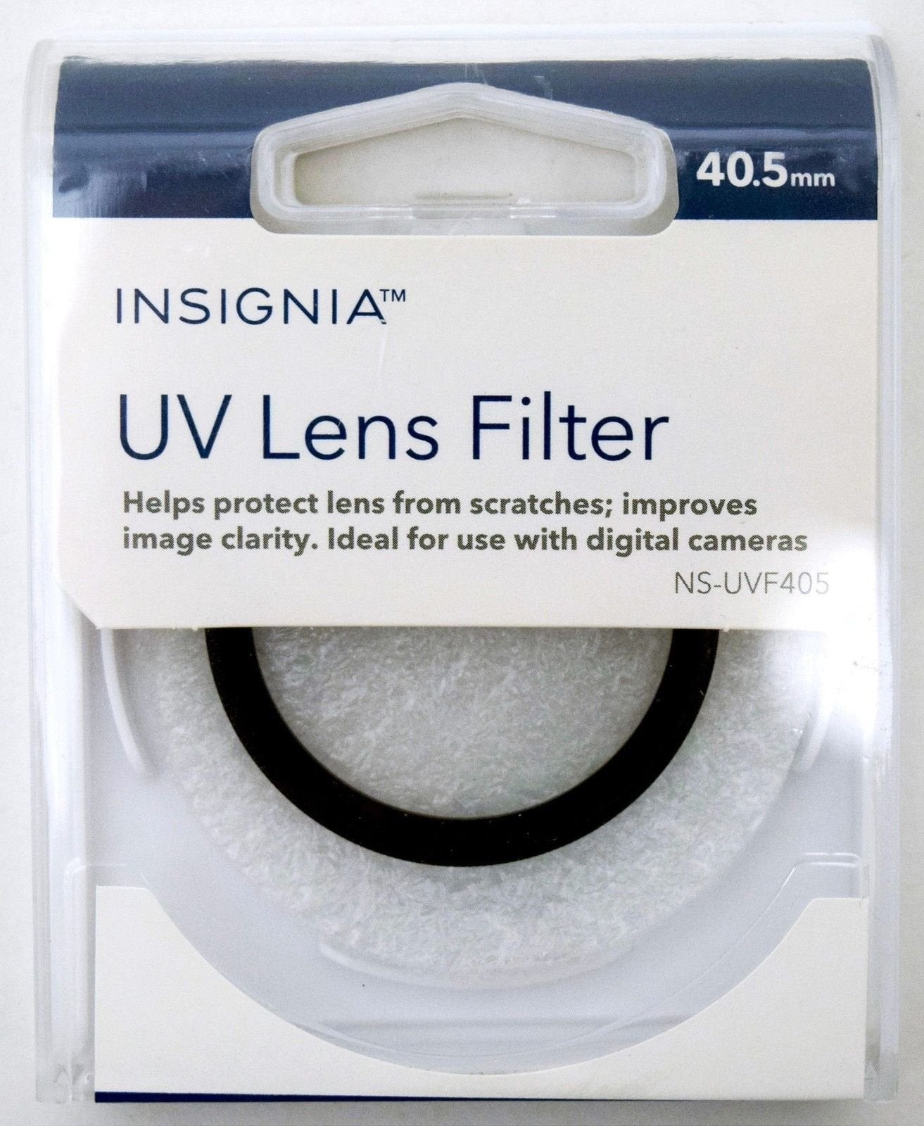 Insignia Ns Uvf405 40.5Mm Uv Camera Lens Filter Block Clear Protect