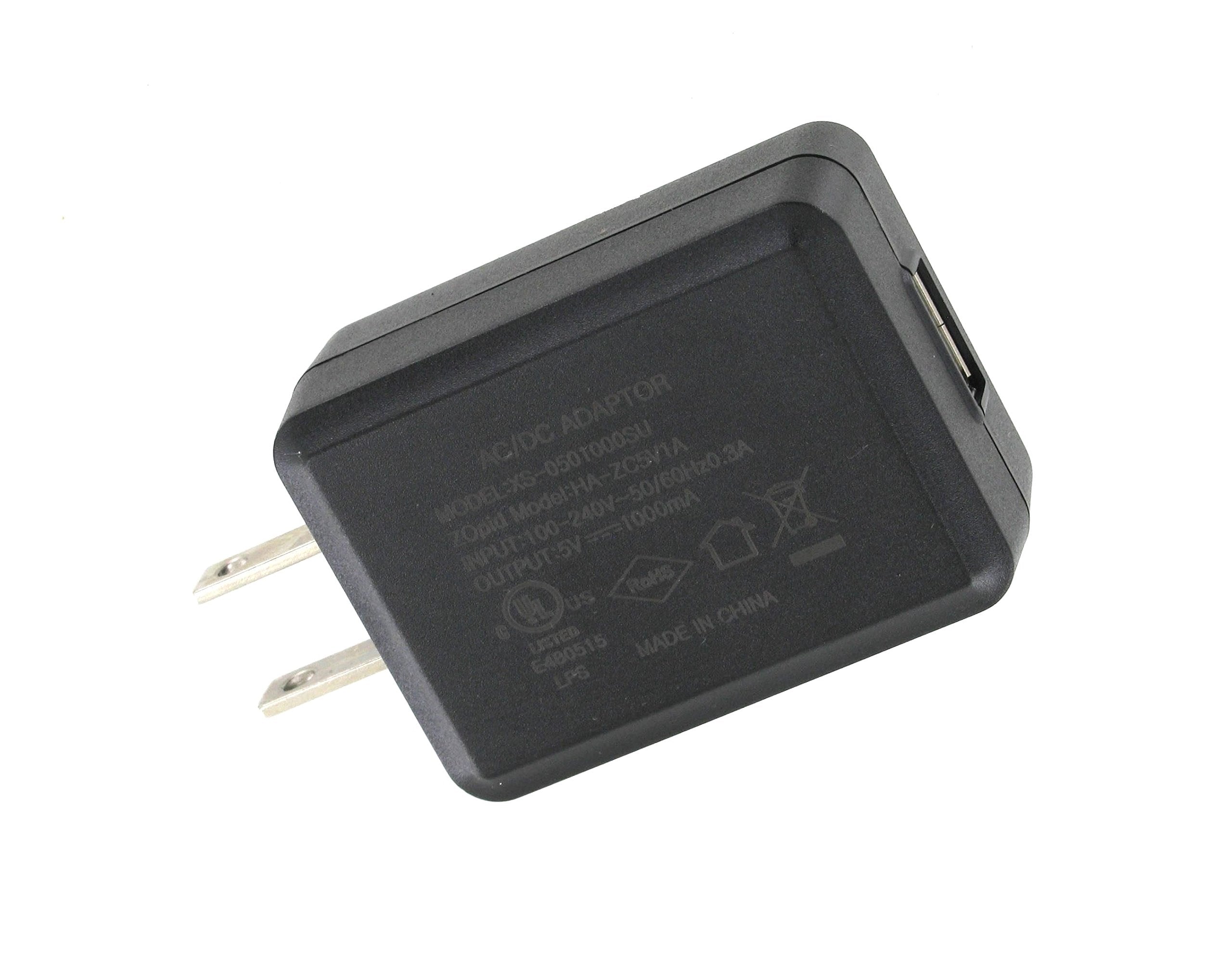 Zopid Universal 5W Usb Travel Wall Charger/5V 1A Portable Power Adapter Compatible With Iphone X/8/7/7 Plus/6S/6 Plus, Ipad Pro