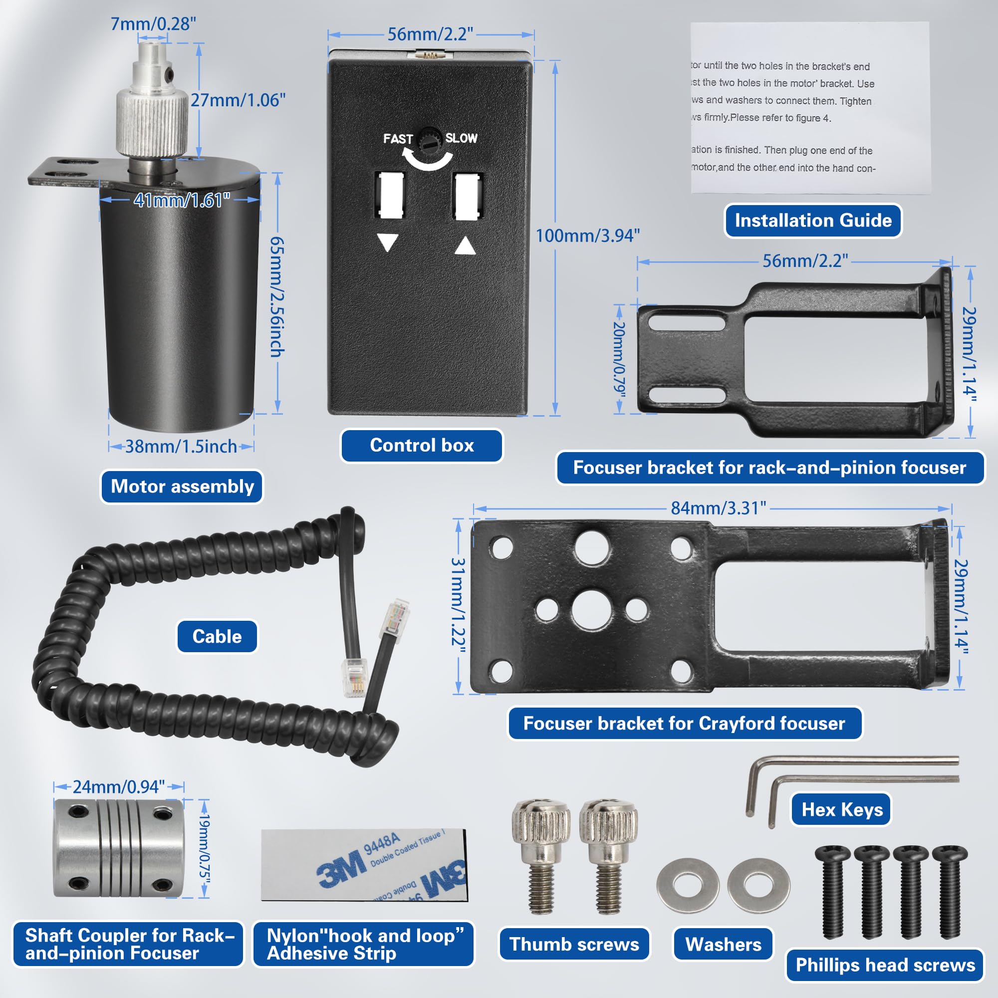 Alstar Accufocus Electronic Telescope Focuser