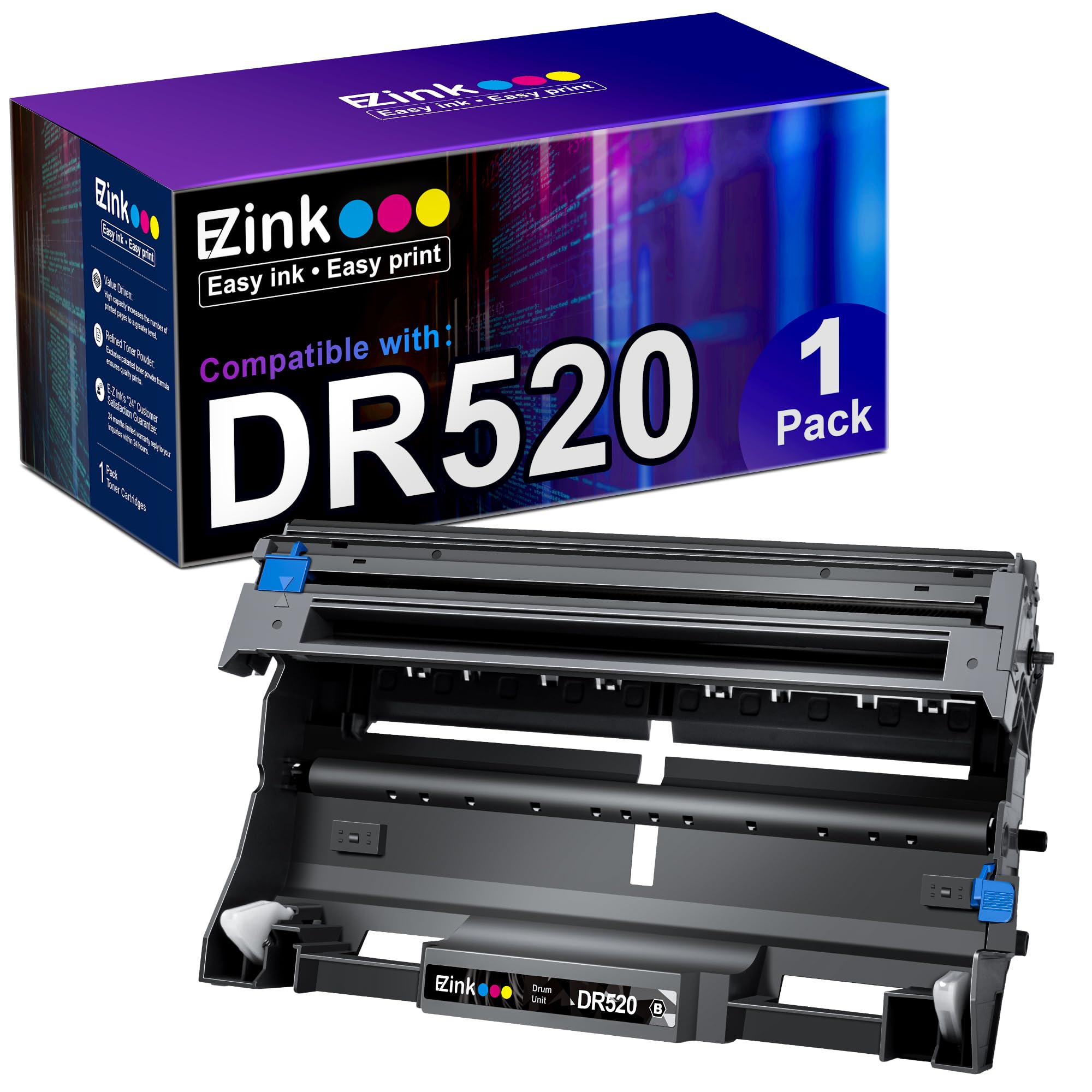 E Z Ink (Tm Compatible Drum Unit Replacement For Brother Dr520 Dr620 Compatible With Dcp 8065Dn Dcp 8060 Hl 5240 Hl 5250Dn Hl 53
