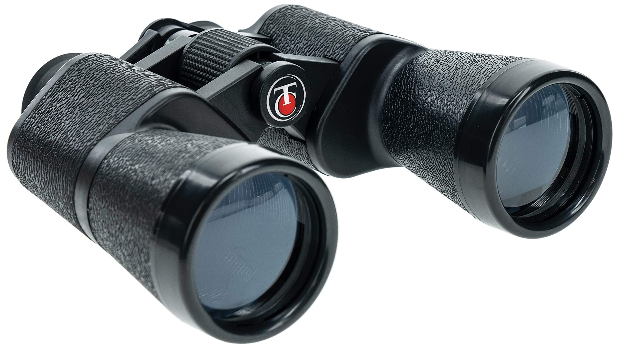 Thompson Center Porro Prism Binoculars With Low Light Vision, Coated Glass, Neck Strap And Carry Case For Bird Watching, Hunting