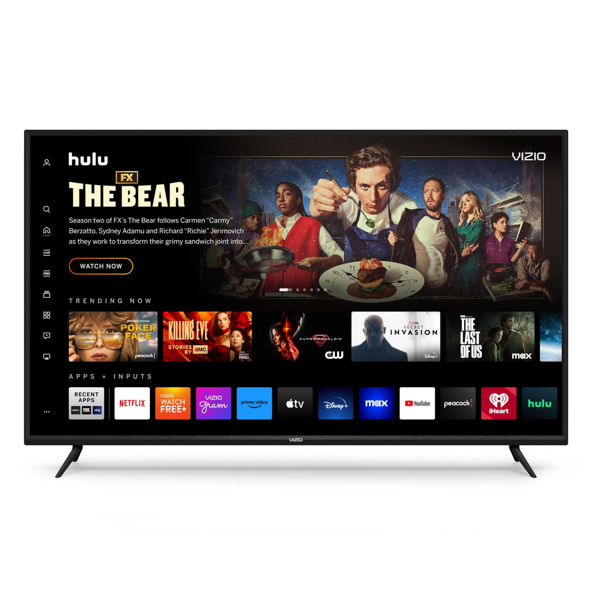 Vizio 75 Inch V Series 4K Uhd Led Smart Tv With Voice Remote, Dolby Vision, Hdr10+, Alexa Compatibility, V755 J04, 2022 Model