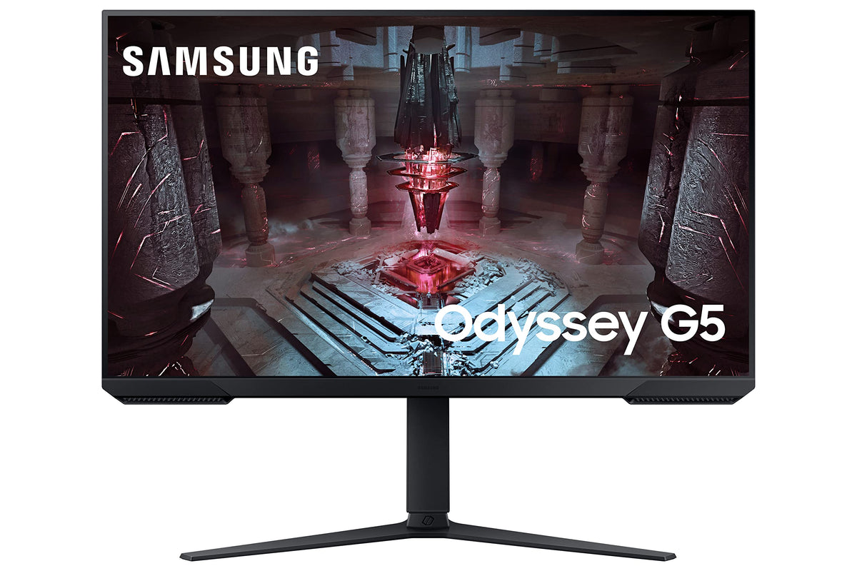 Samsung 27 Inch Odyssey G51C Series Qhd Gaming Monitor, 165Hz, 1Ms, Vesa Display Hdr10, Amd Freesync Premium, Black Equalizer, V