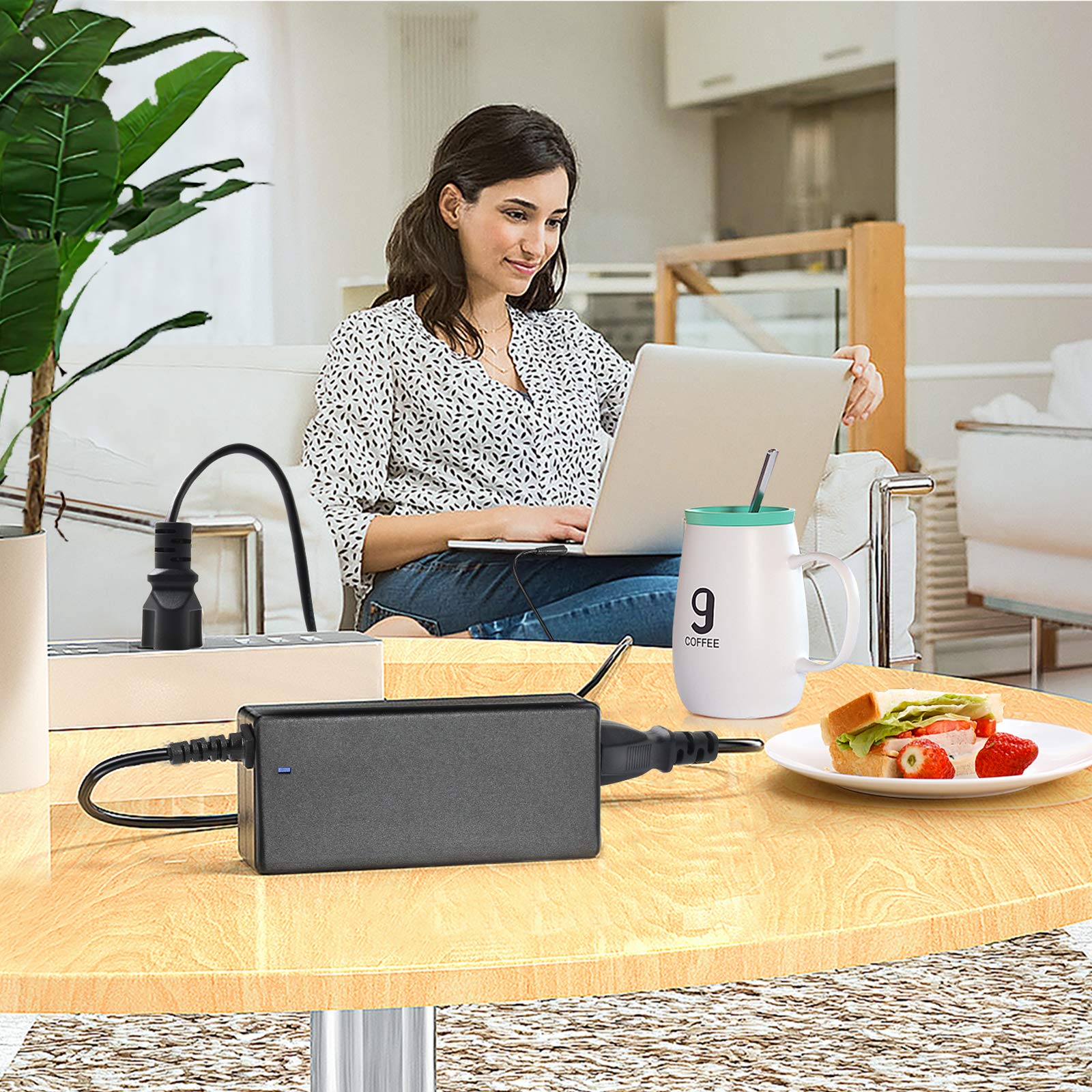 Eokoowo Charger Compatible With 65W Lenovo Laptop - Ideapad 1 3 5, Flex 4 5 6 1470 1480, Lenovo V14 V15 V17 G2 G3 G4 ;Ideapad 11