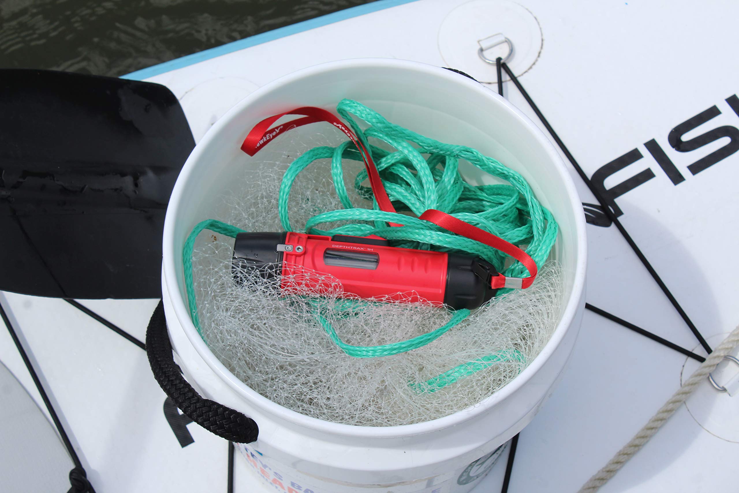 Hawkeye Dt1H Handheld Depth Finder With Temperature, 300 Feet,WBHDWB06Y3BGTM7