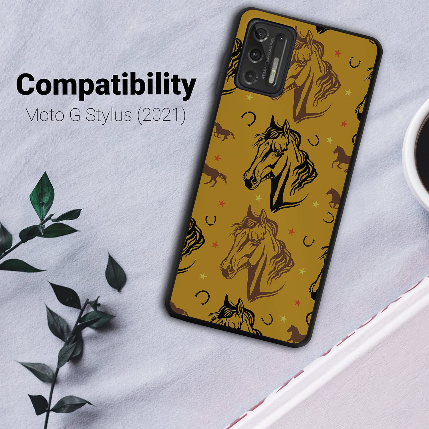 Casesondeck Case For [Motorola Moto G Stylus (2021 Only) / G Stylus Tpu Case][Gel Flex Tpu] Slim No Bulk Case, Minimal Sleek Tpu