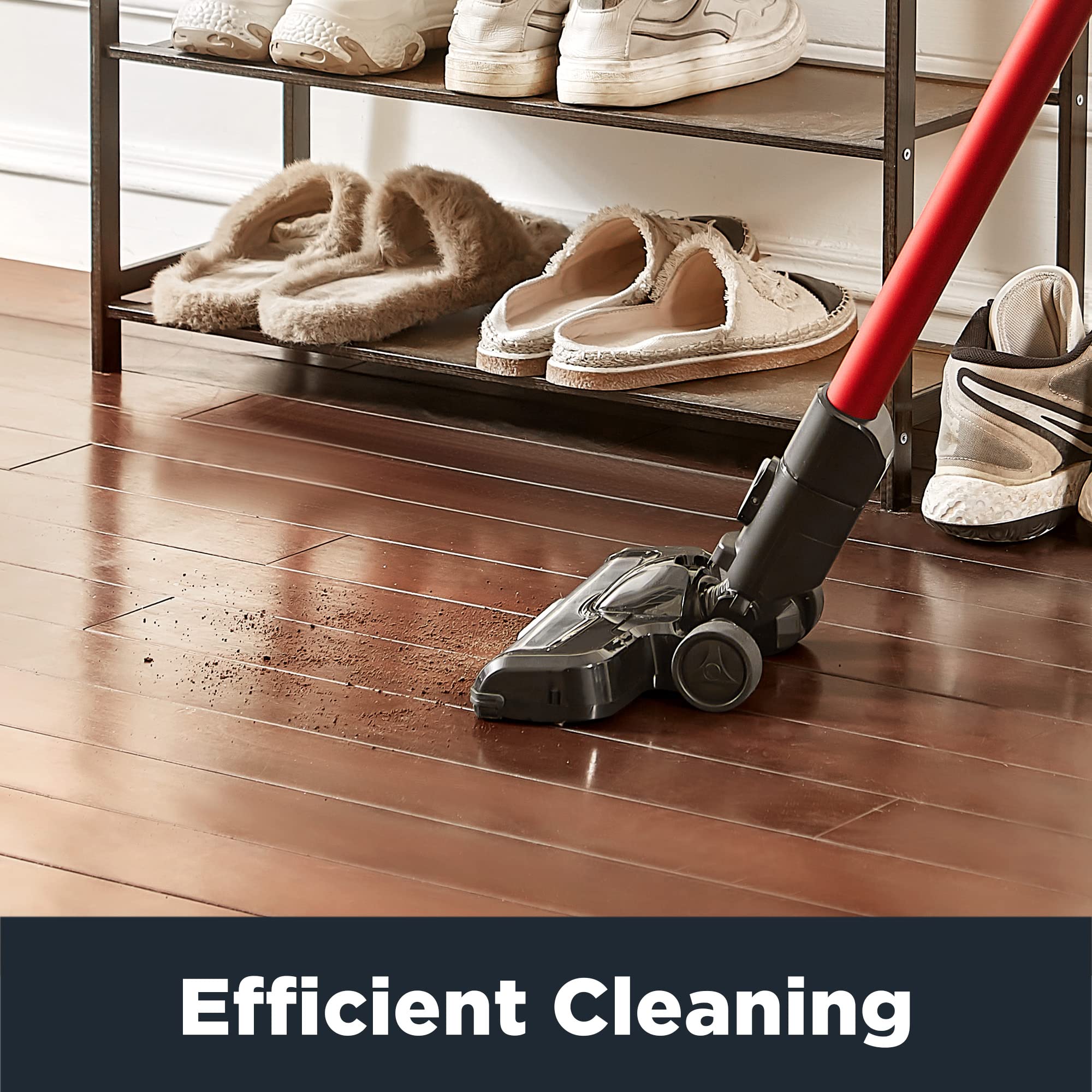 Eureka Lightweight Cordless Stick Convenient For Hard Floors Rechargeable Handheld Vacuum Cleaner Portable With Powerful Motor E