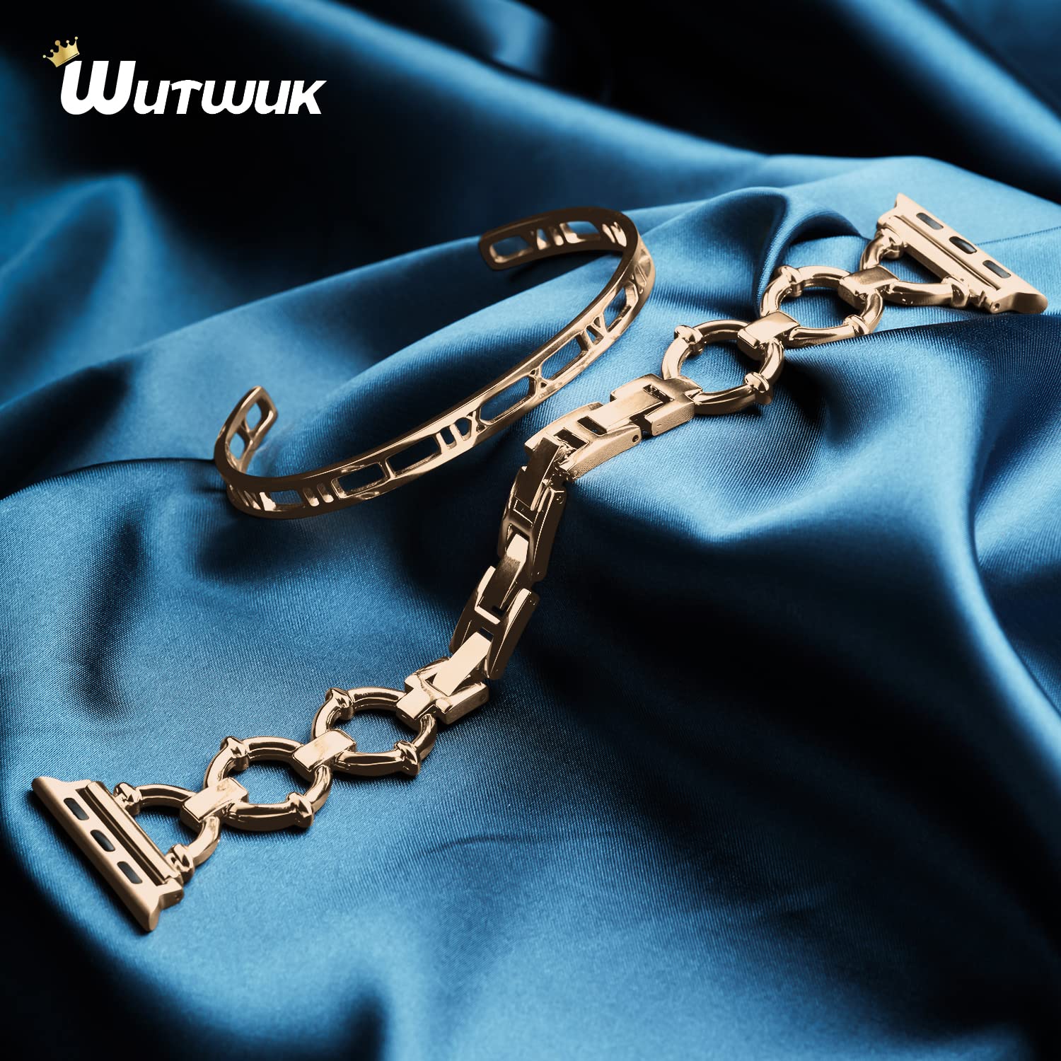 Wutwuk Compatible With Apple Watch Band 42Mm 44Mm 45Mm 46Mm 49Mm, Iwatch Bands Strap For Apple Watch Se Ultra Series 10 9 8 7 6