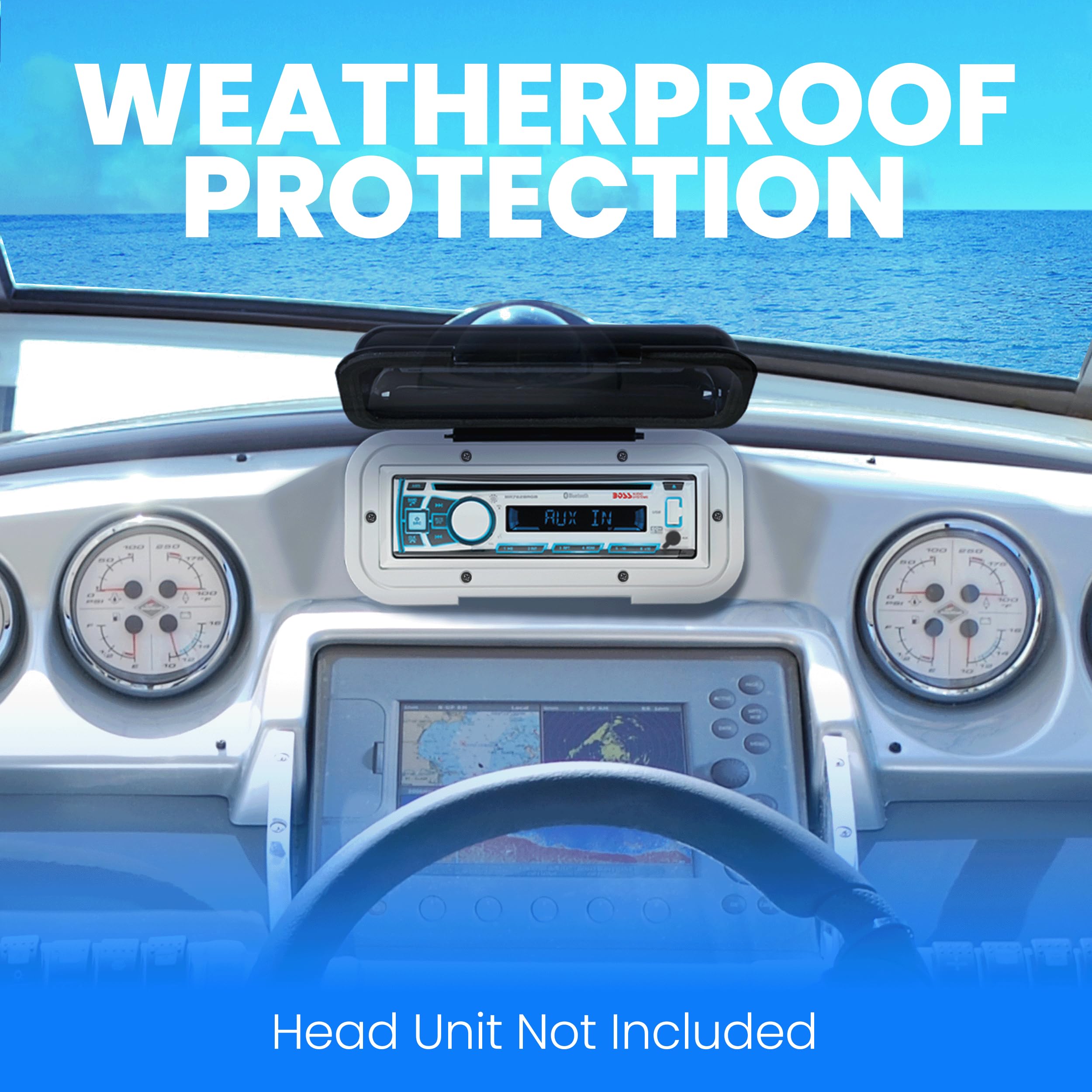 Boss Audio Systems Mrc5 Marine Waterproof Radio Cover