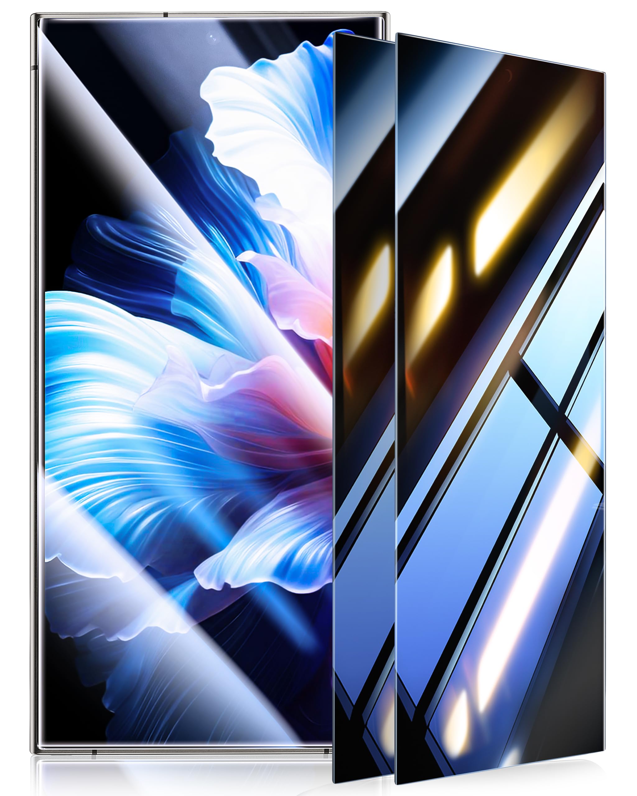 Ultraglass Unbreak Top 9H+ Glass For Samsung Galaxy S24 Ultra Privacy Screen Protector [Military Grade Shatterproof & Longest Du